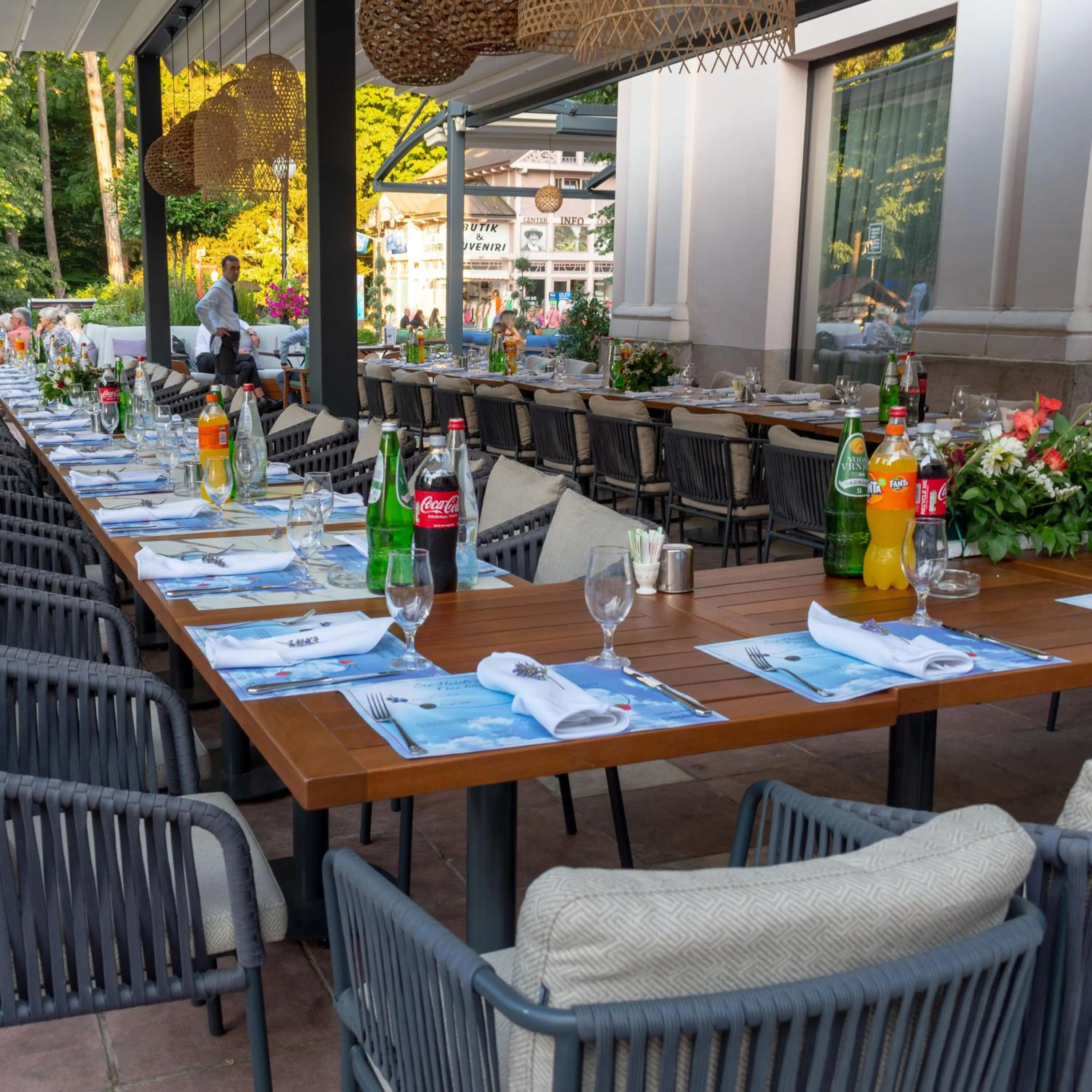 Garden in Zepter Hotel Vrnjacka Banja, member of Zepter Hotels