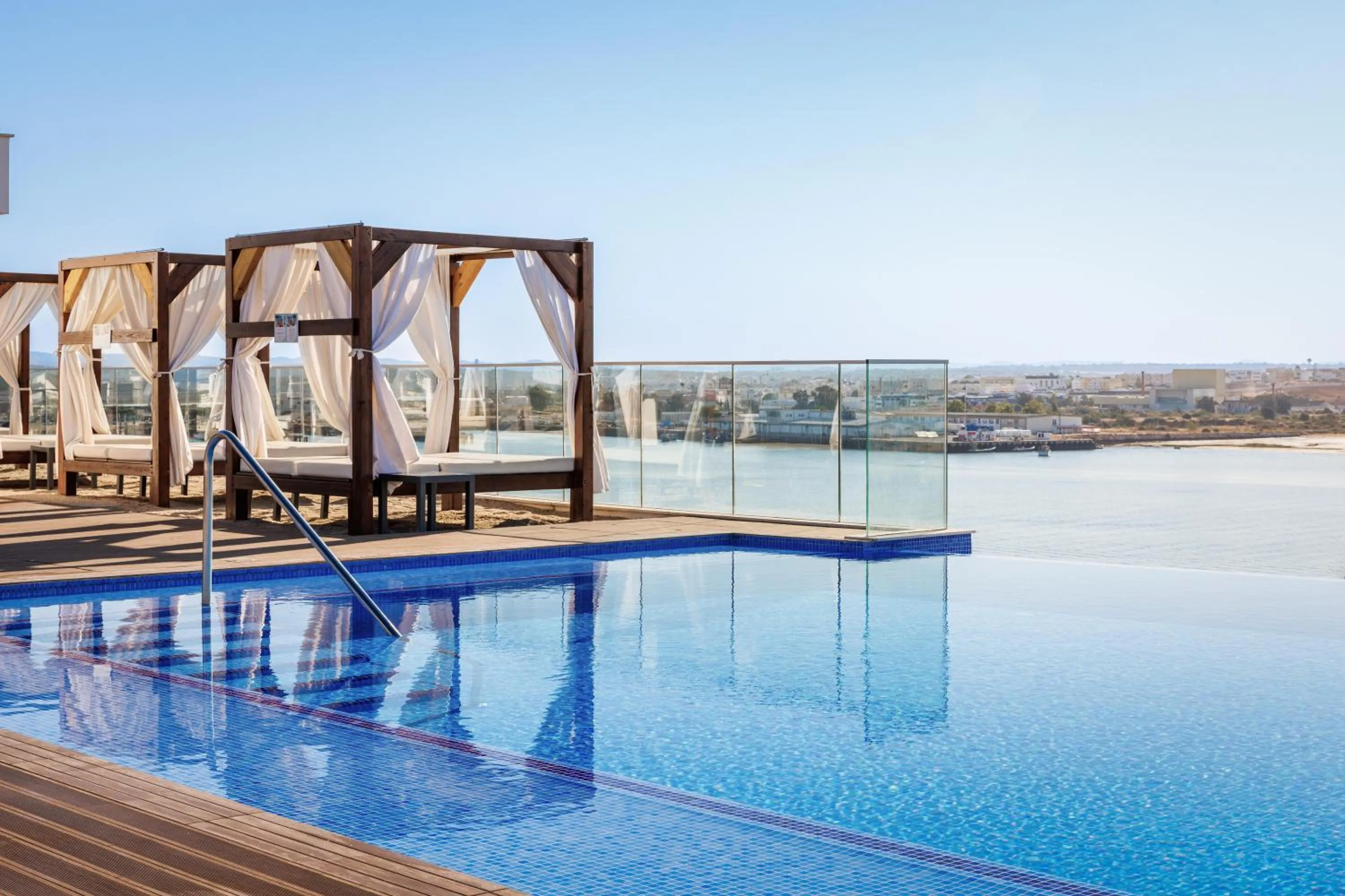 Swimming pool in Jupiter Marina Hotel - Couples & Spa