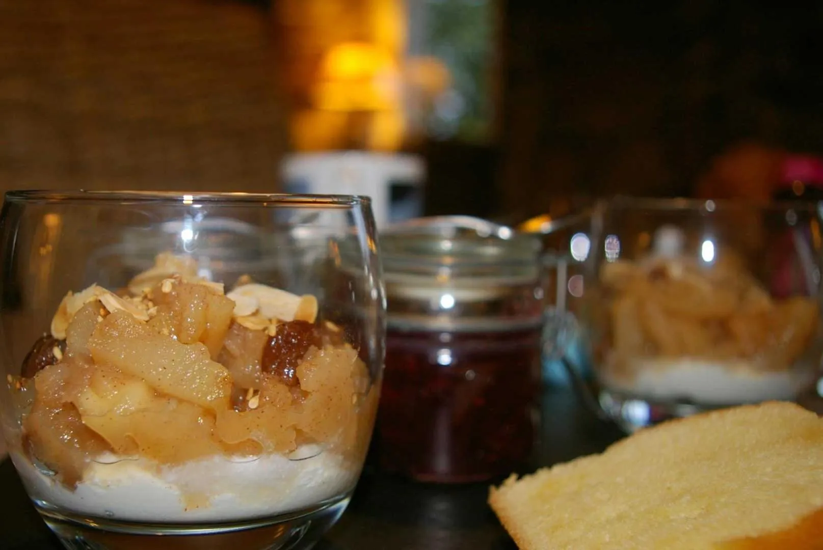 Continental breakfast in Le Colombier Bretagne