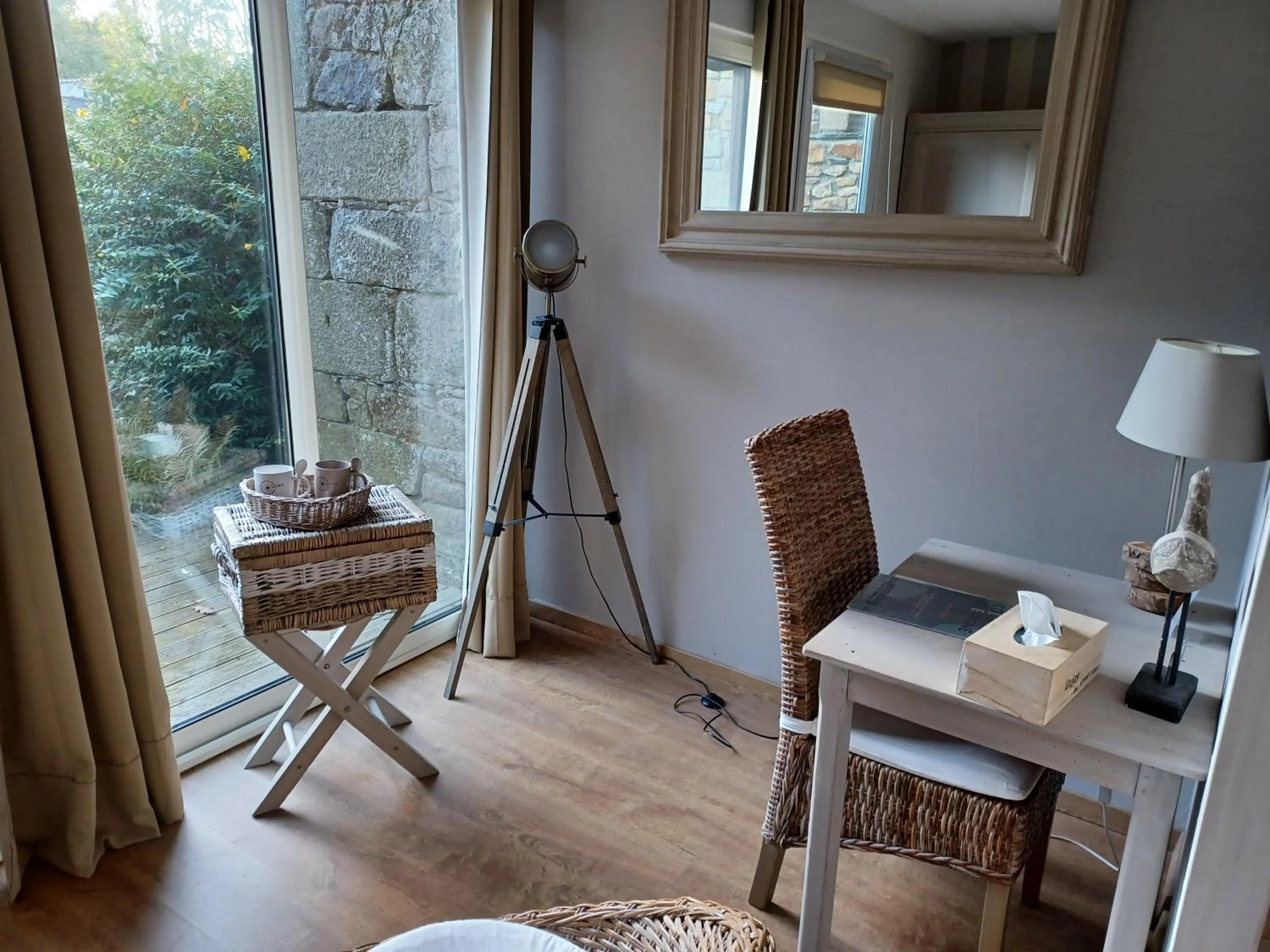 Bedroom in Le Colombier Bretagne
