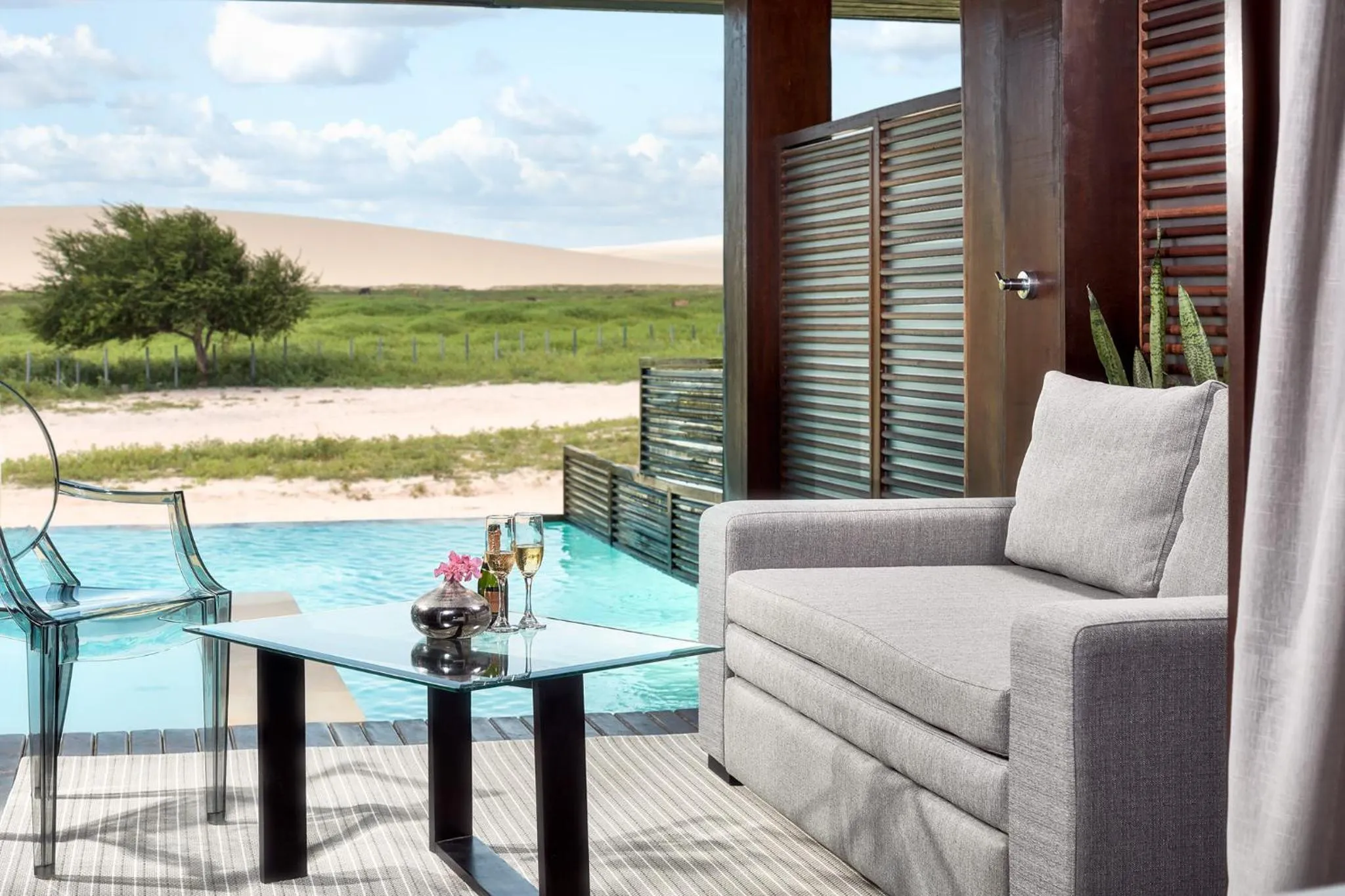 Pool view in Essenza Dune Hotel