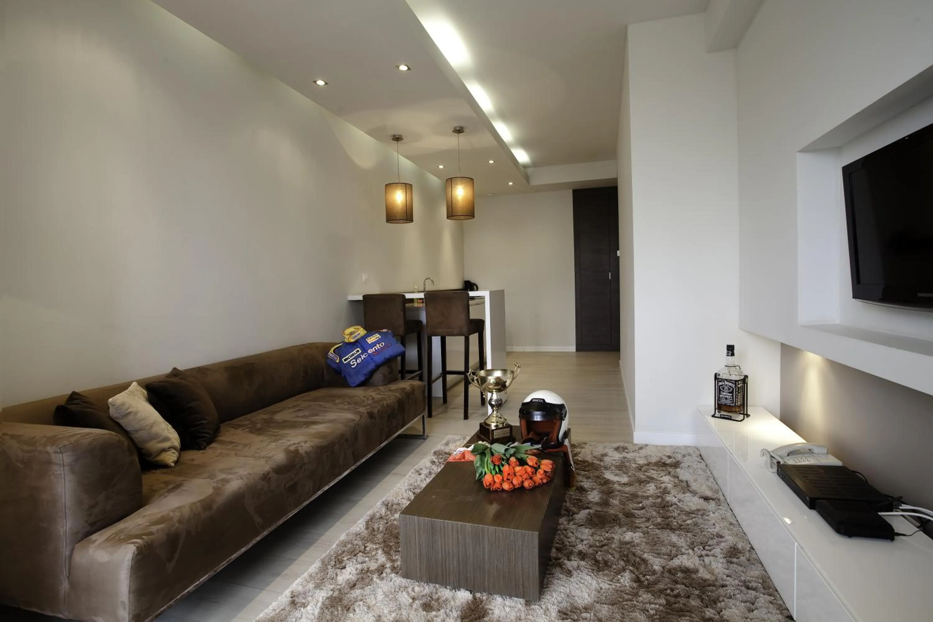 Living room in Platinum Residence