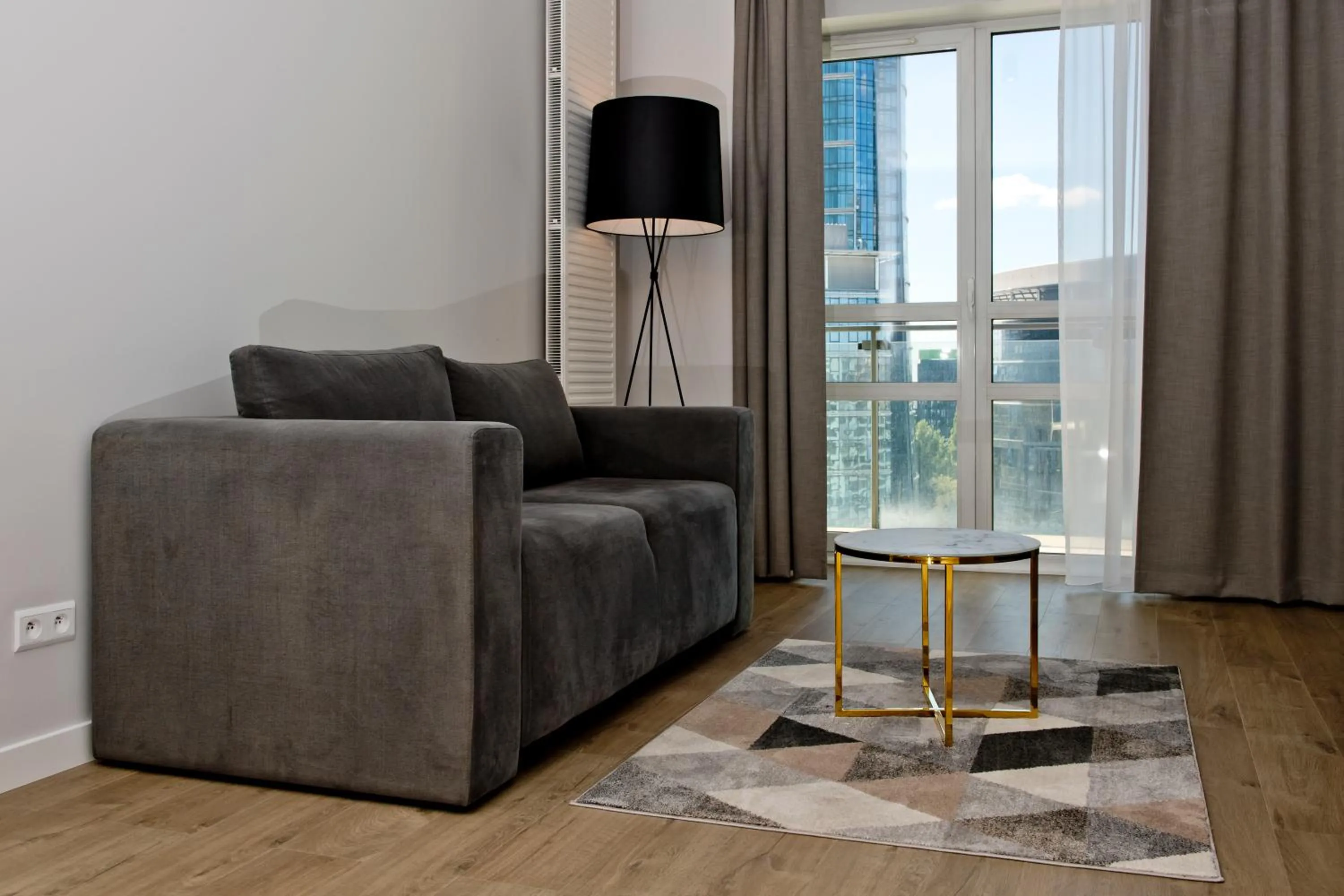 Living room in Platinum Residence