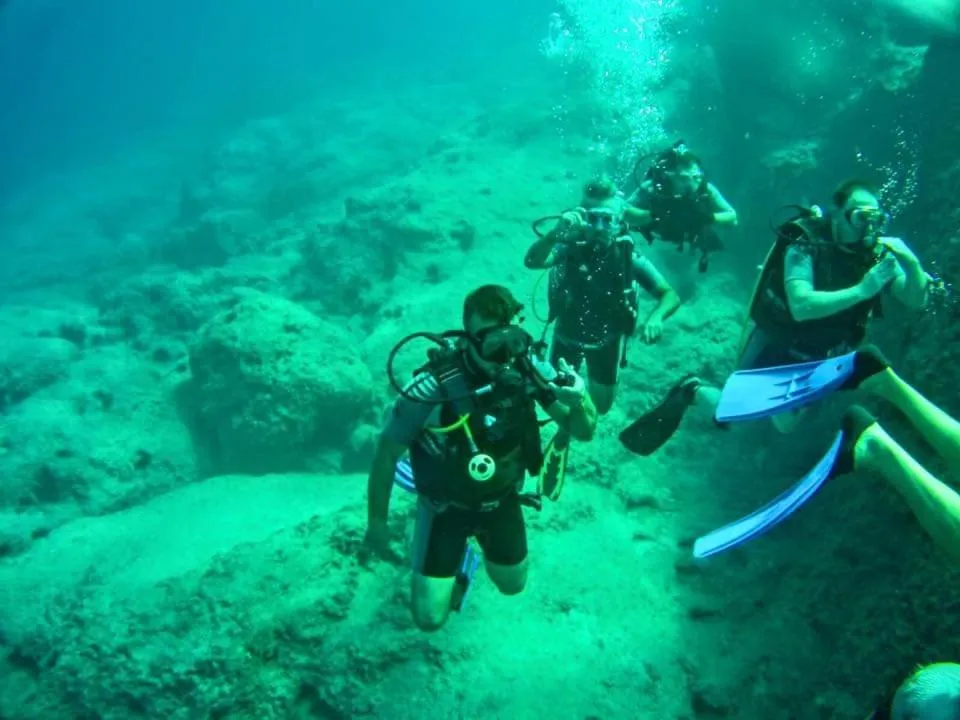 Diving in Likya SUP Apart