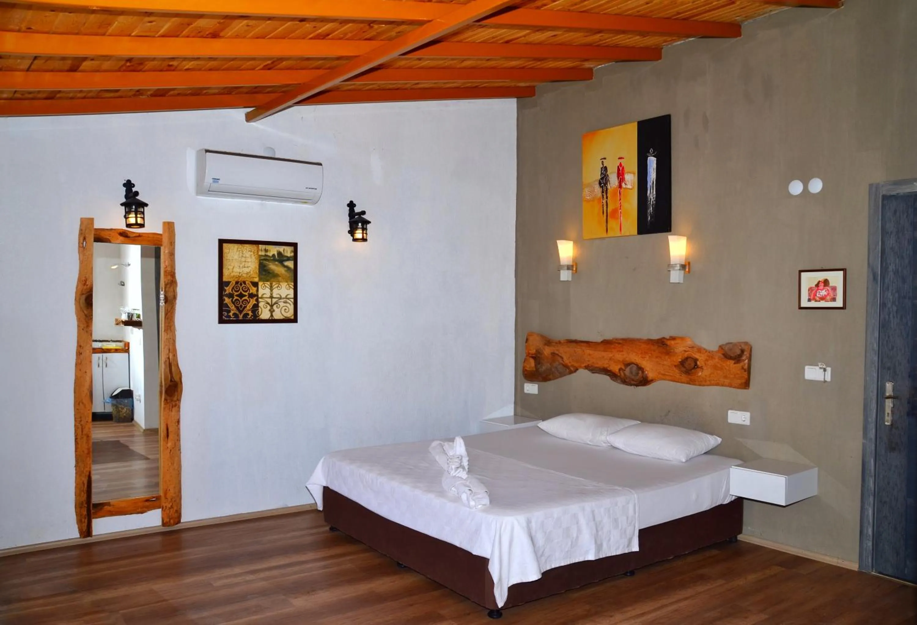 Bed in Likya SUP Apart