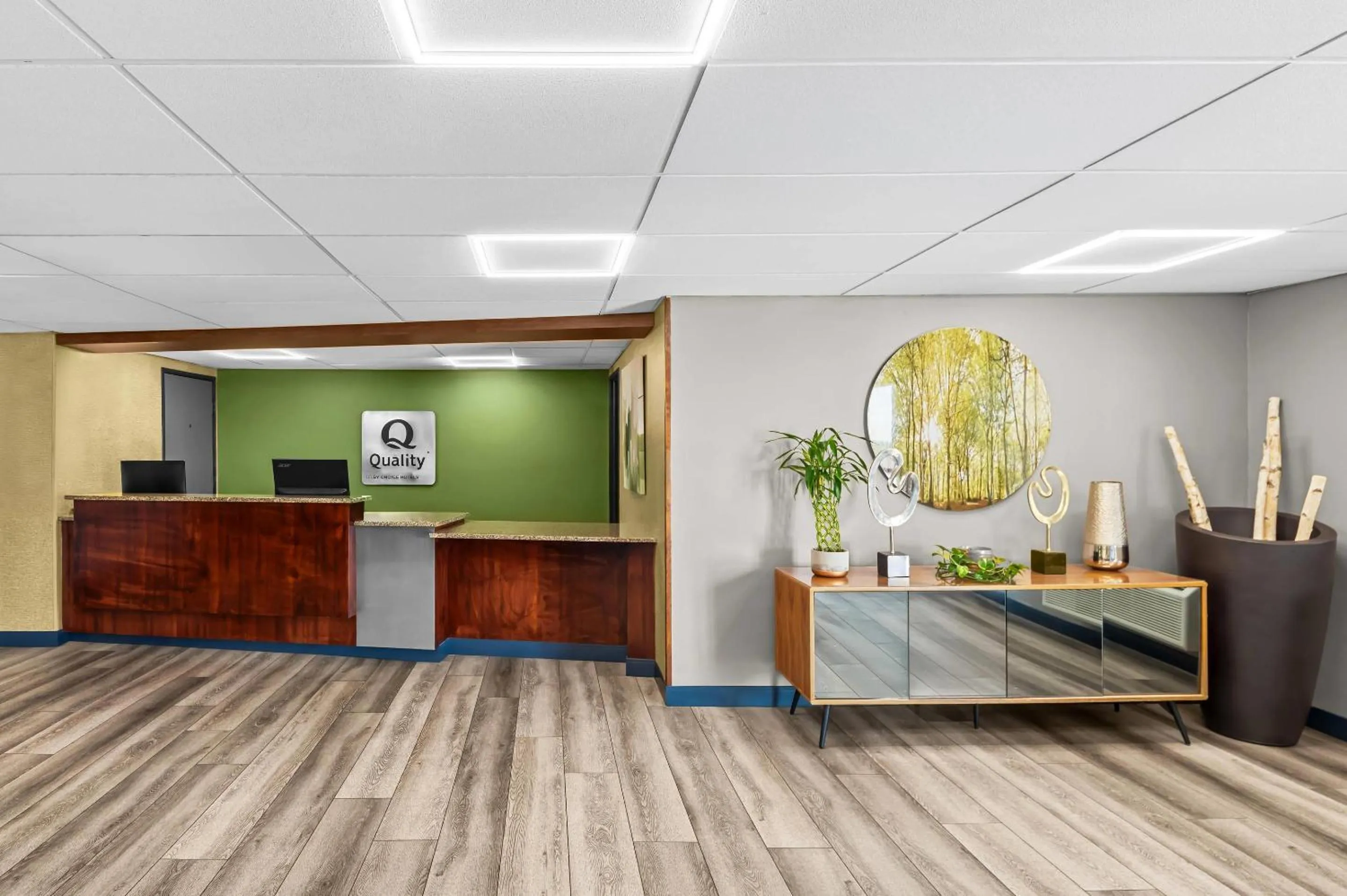 Lobby or reception in Quality Inn - Denton