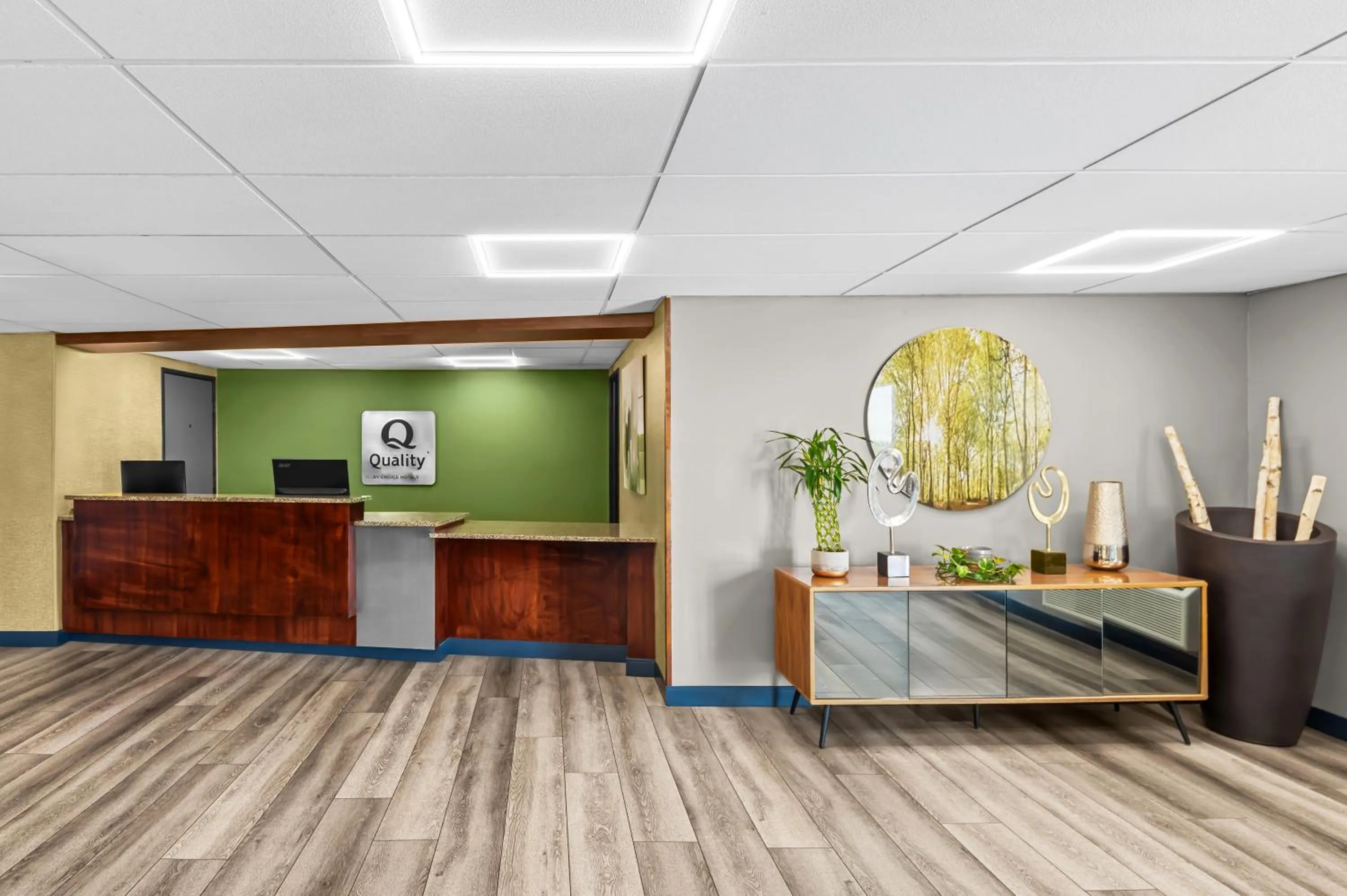 Lobby or reception in Quality Inn - Denton