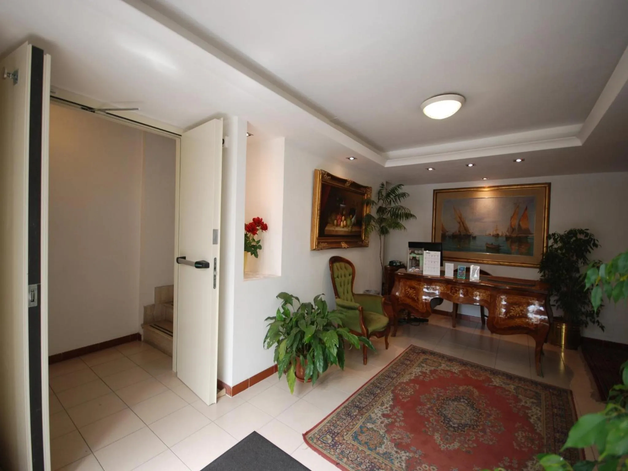 Lobby or reception in Hotel Residence Villa Tassoni