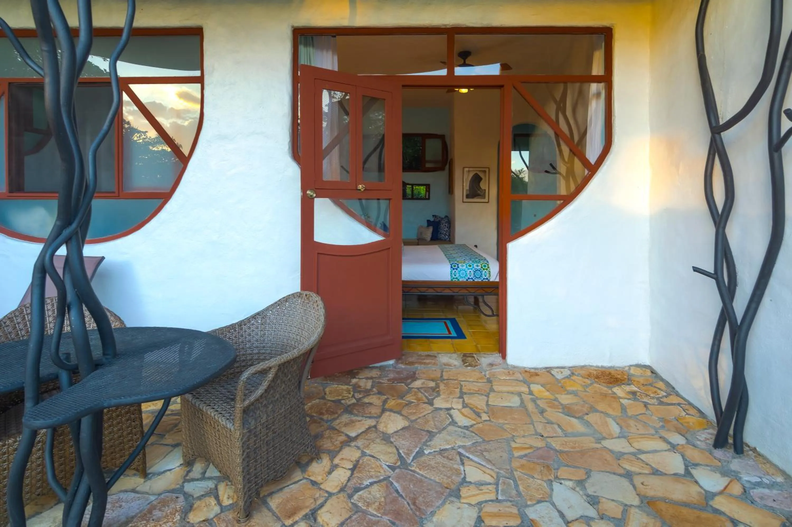 Balcony/Terrace in Finca Rosa Blanca Coffee Farm and Inn