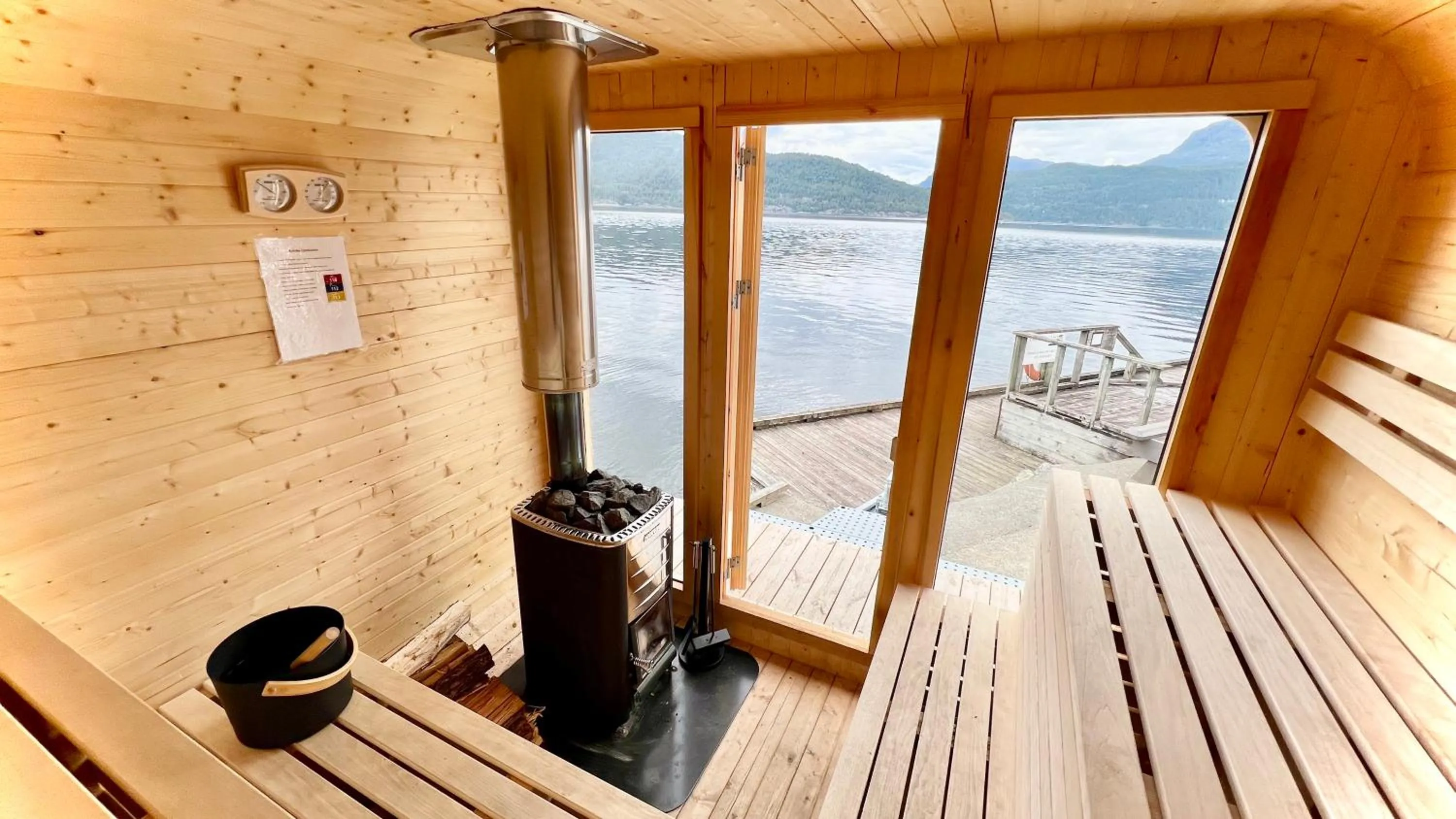 Sauna in Ryfylke Fjordhotel
