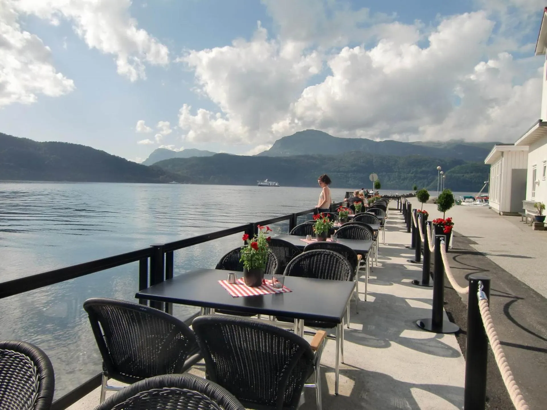 Patio in Ryfylke Fjordhotel