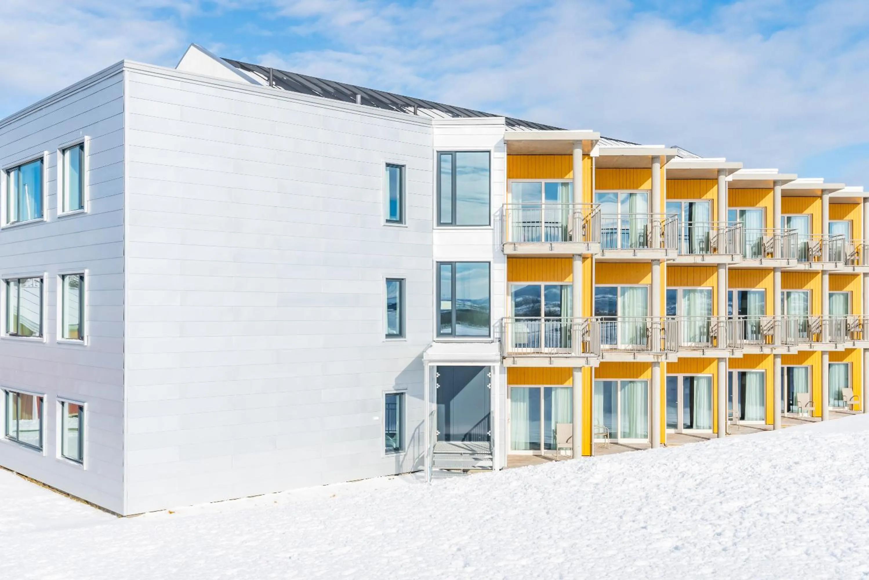 Property building in Sommarøy Arctic Hotel Tromsø