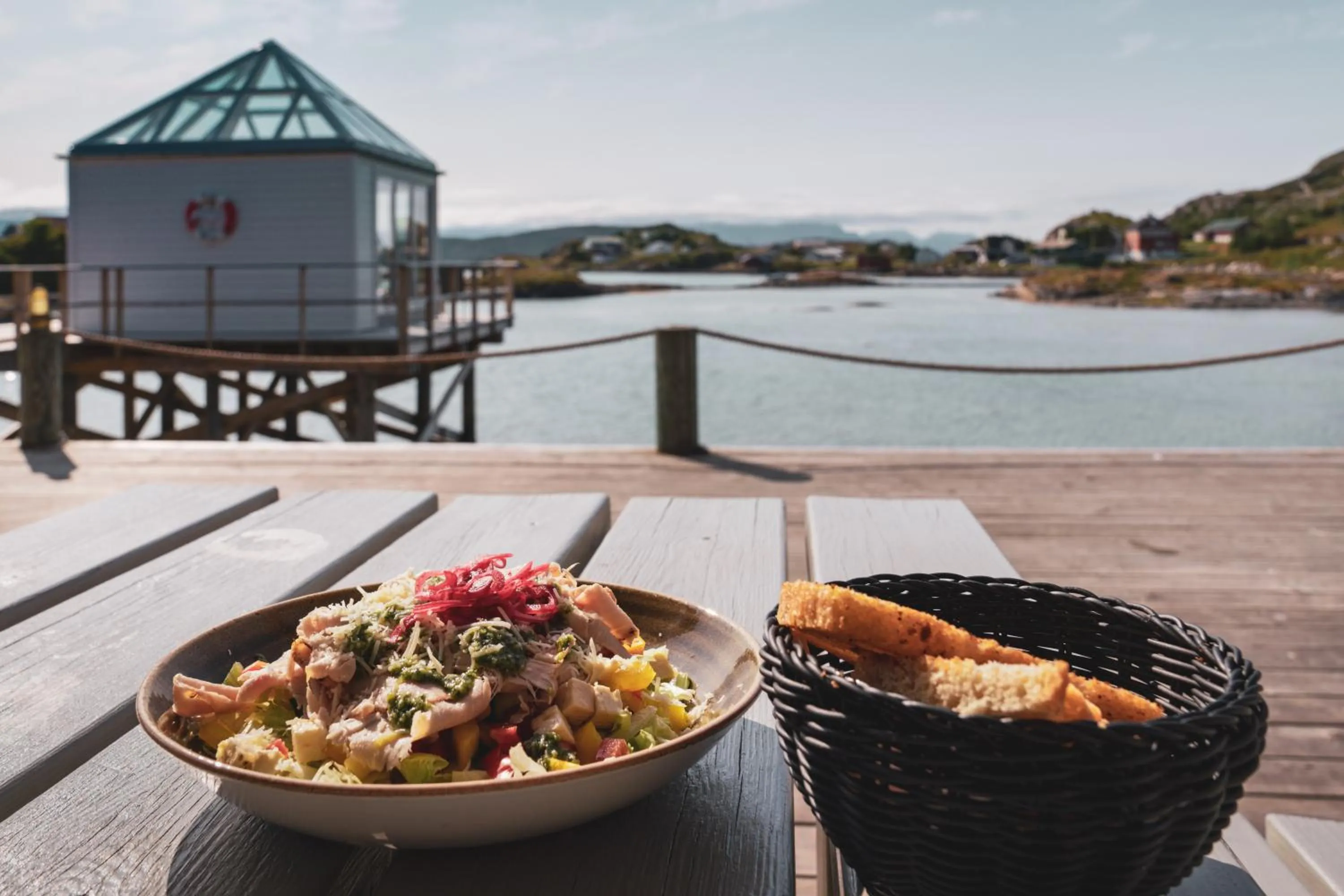 Restaurant/places to eat in Sommarøy Arctic Hotel Tromsø