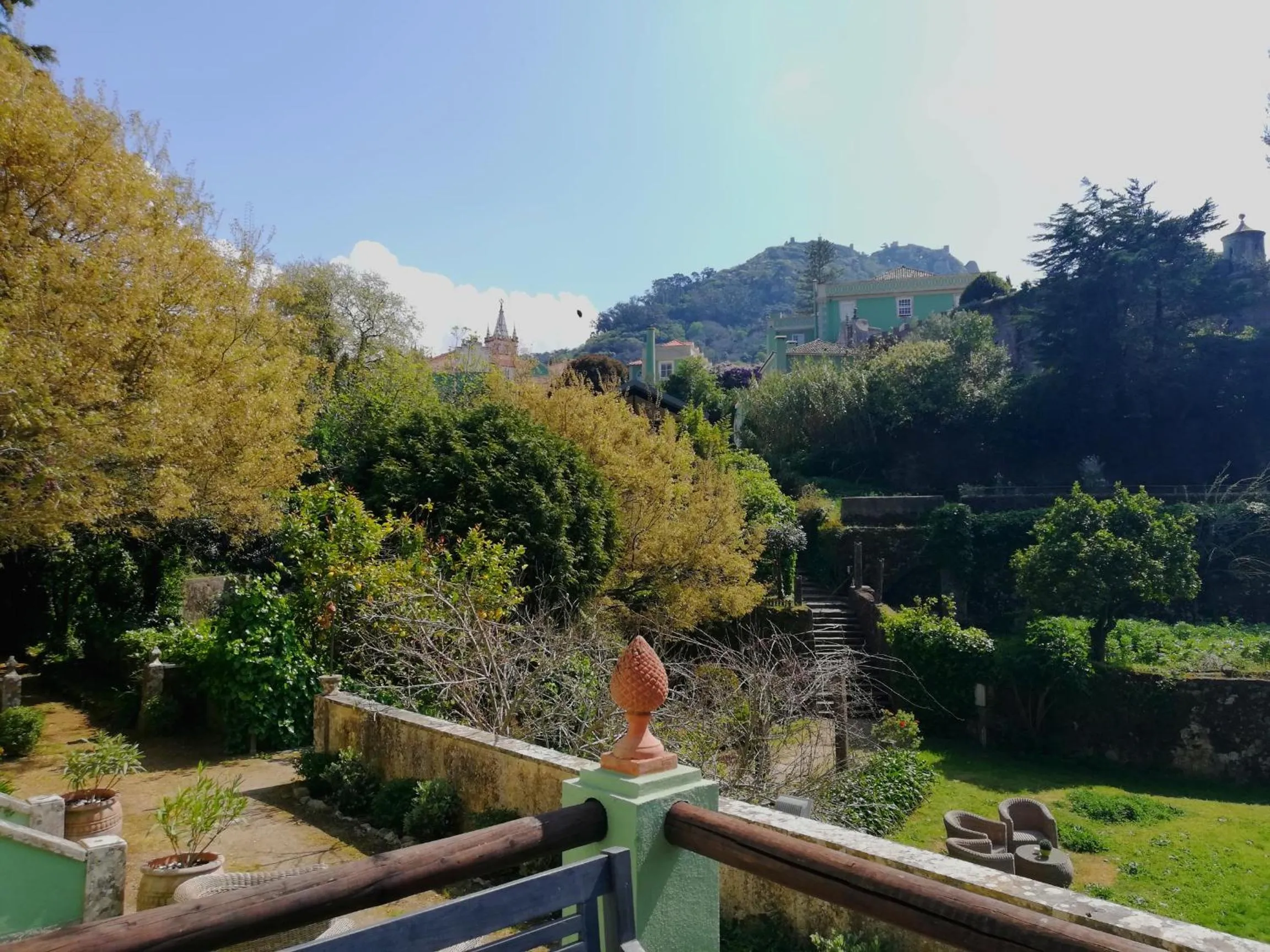 Balcony/Terrace in Casa Holstein Quinta de Sao Sebastiao Sintra