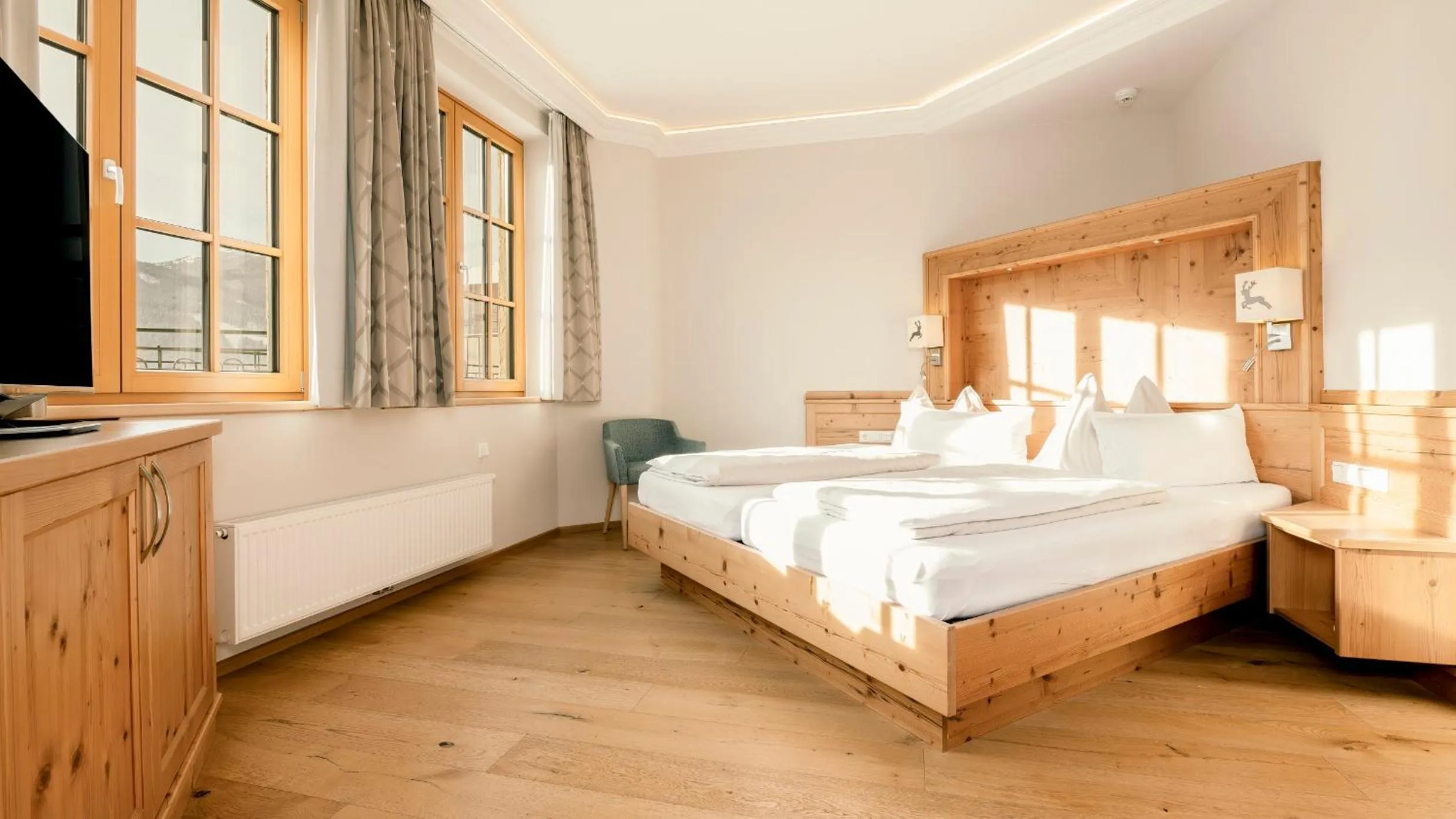 Bedroom, Bed in Wellnesshotel Eggerwirt