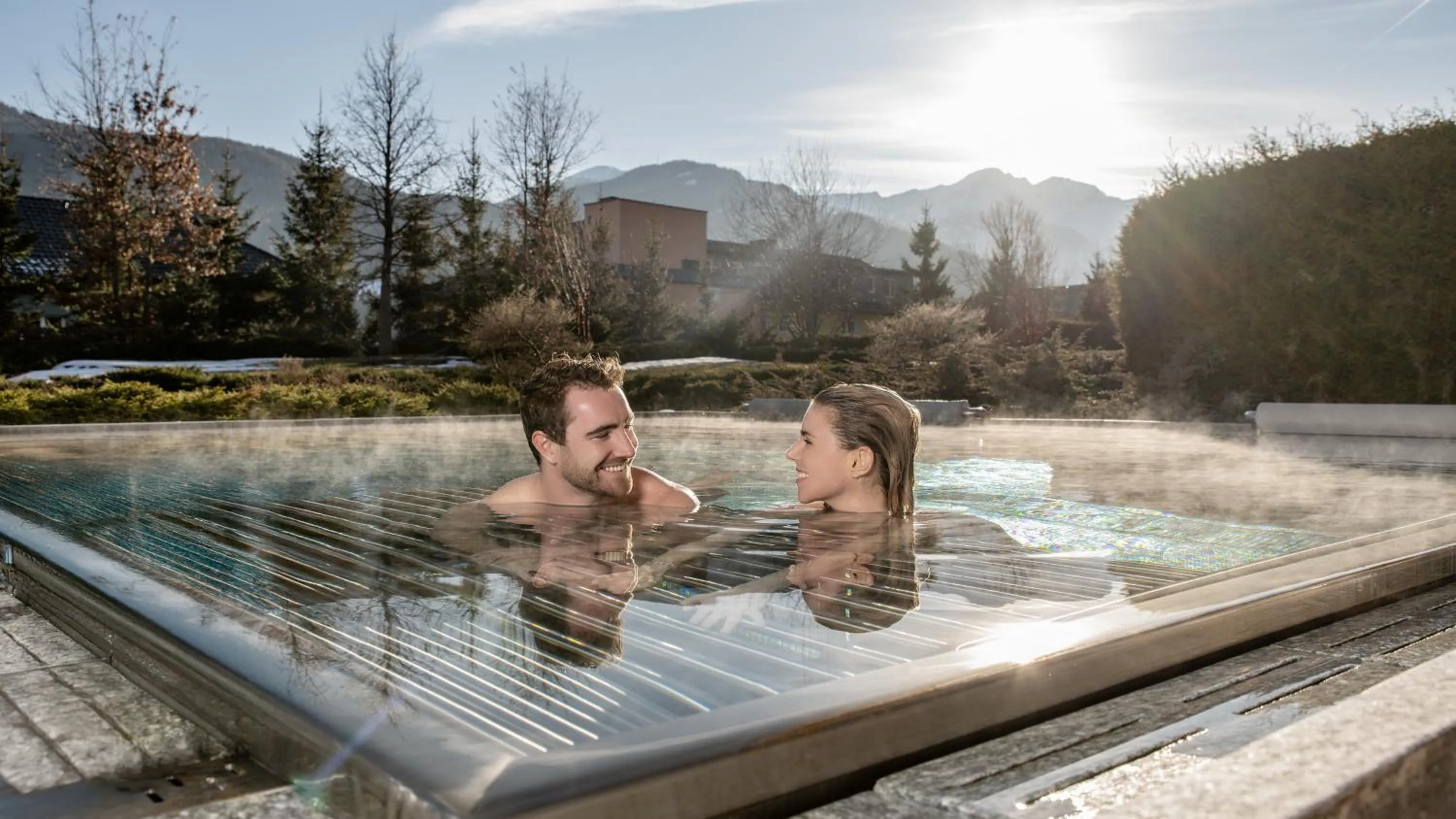 Swimming pool in Wellnesshotel Eggerwirt