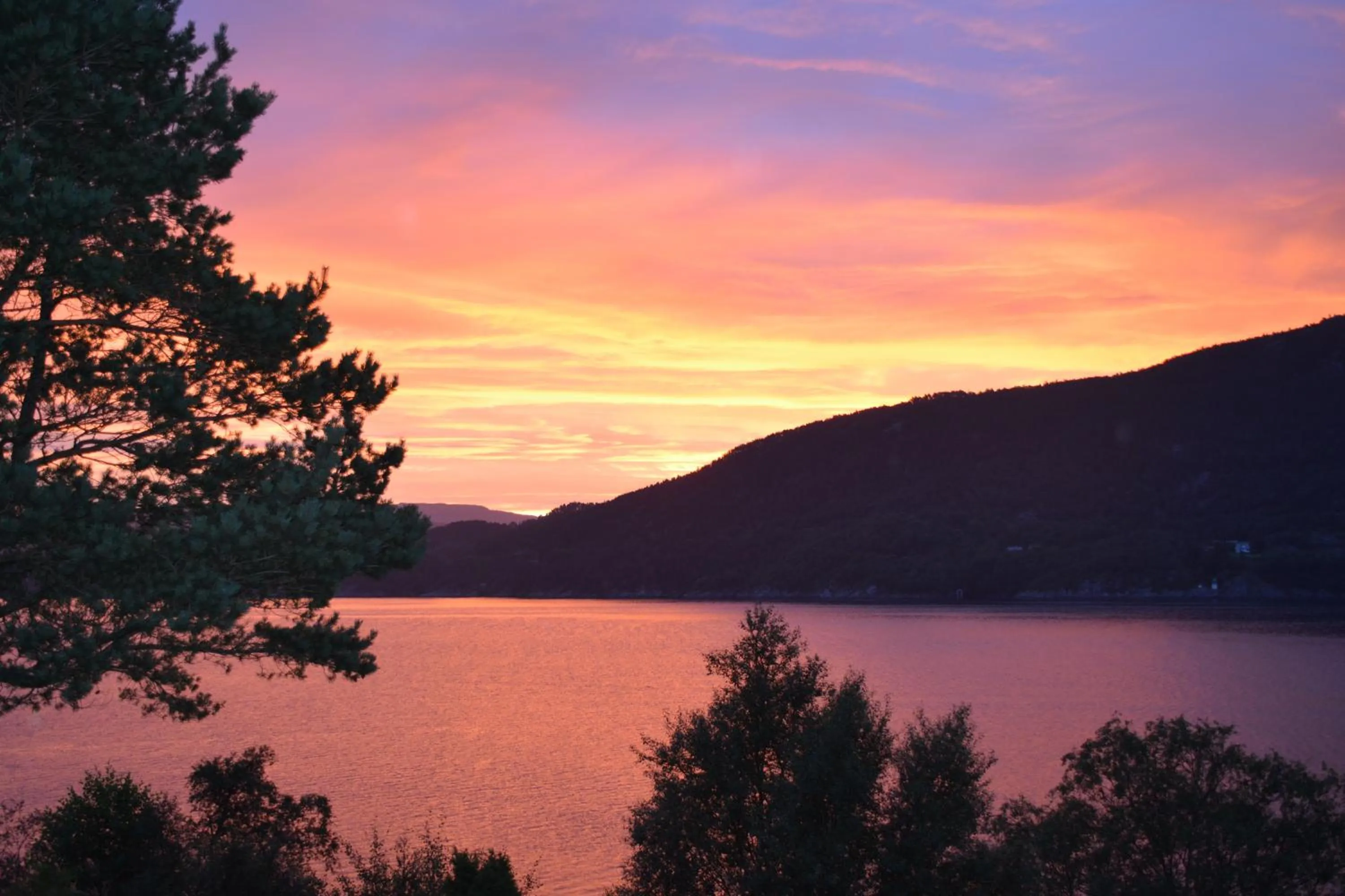Garden in Langenuen Motel & Camping