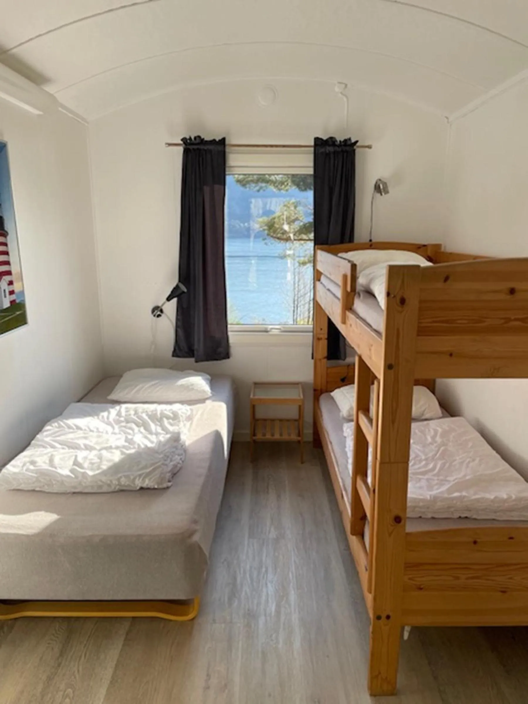 Bedroom, Bed in Langenuen Motel & Camping