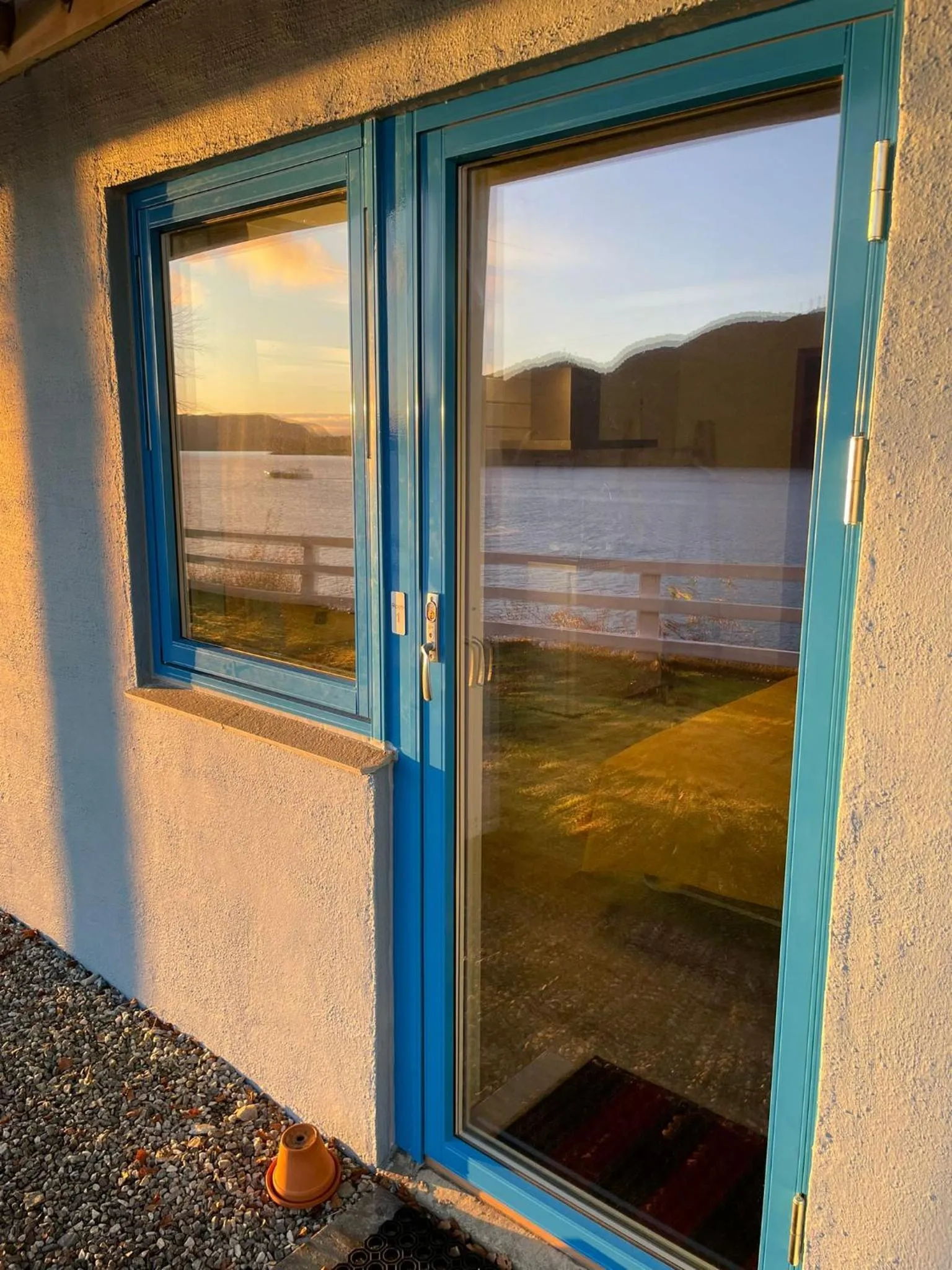 Balcony/Terrace in Langenuen Motel & Camping