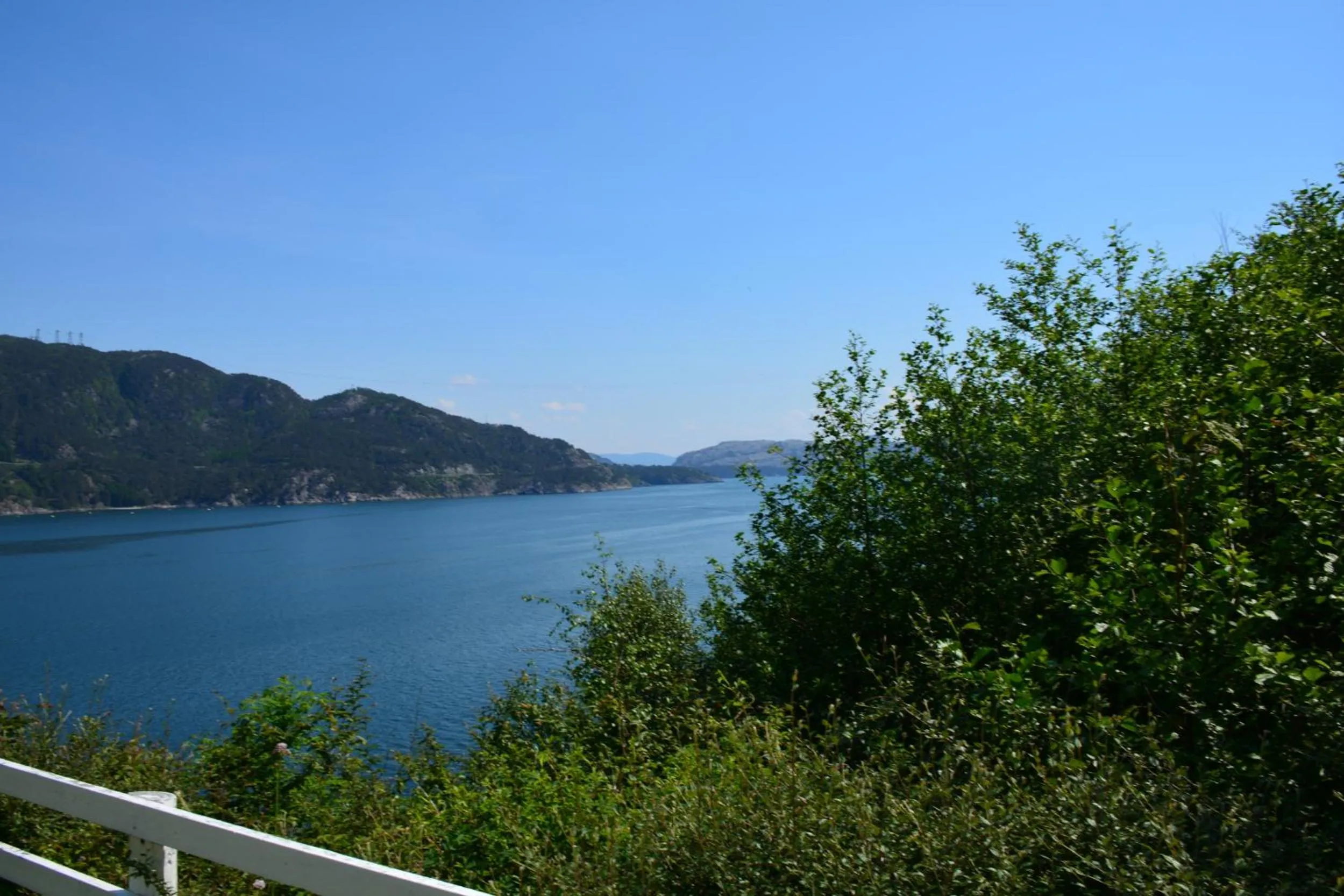 Sea view in Langenuen Motel & Camping