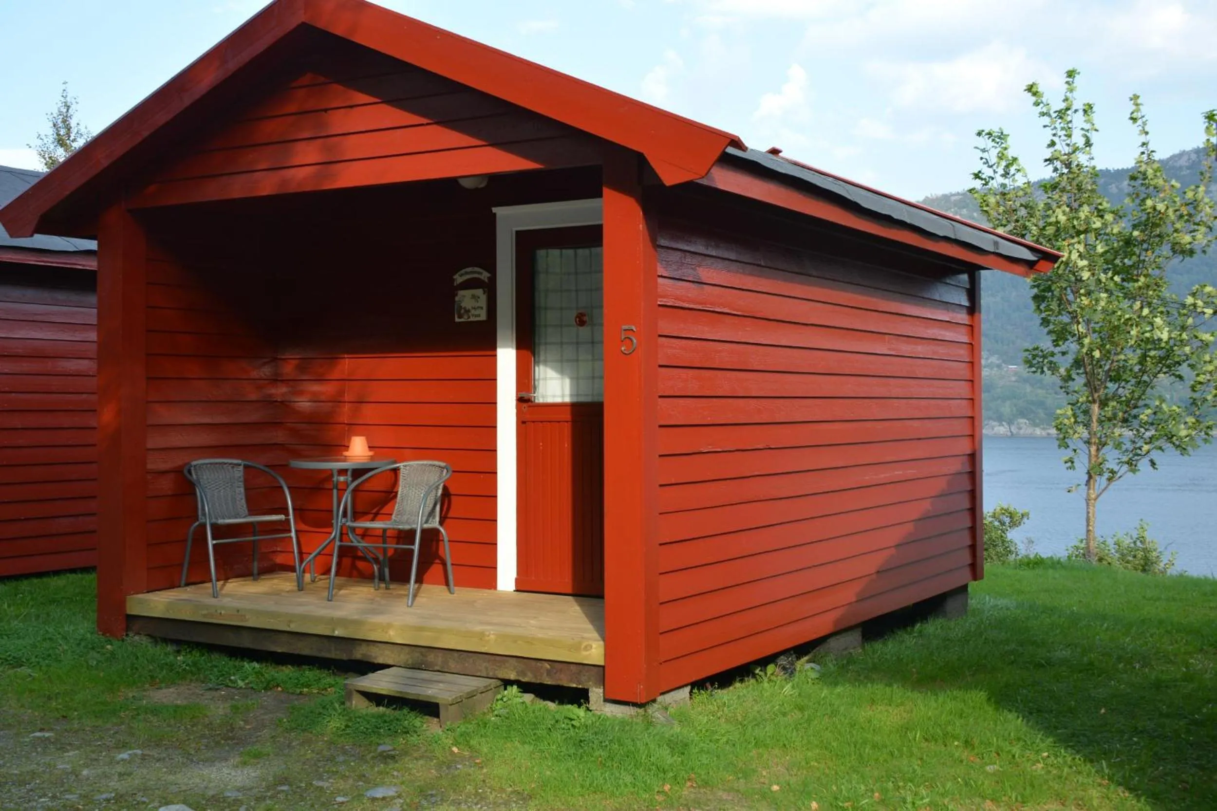 Balcony/Terrace in Langenuen Motel & Camping