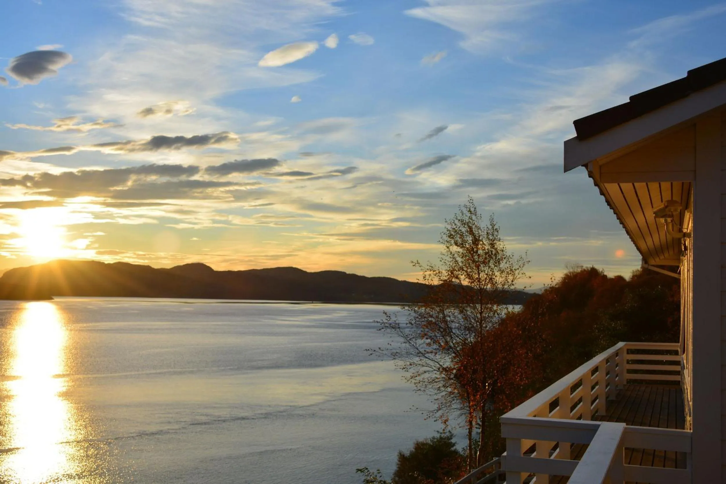 Garden in Langenuen Motel & Camping