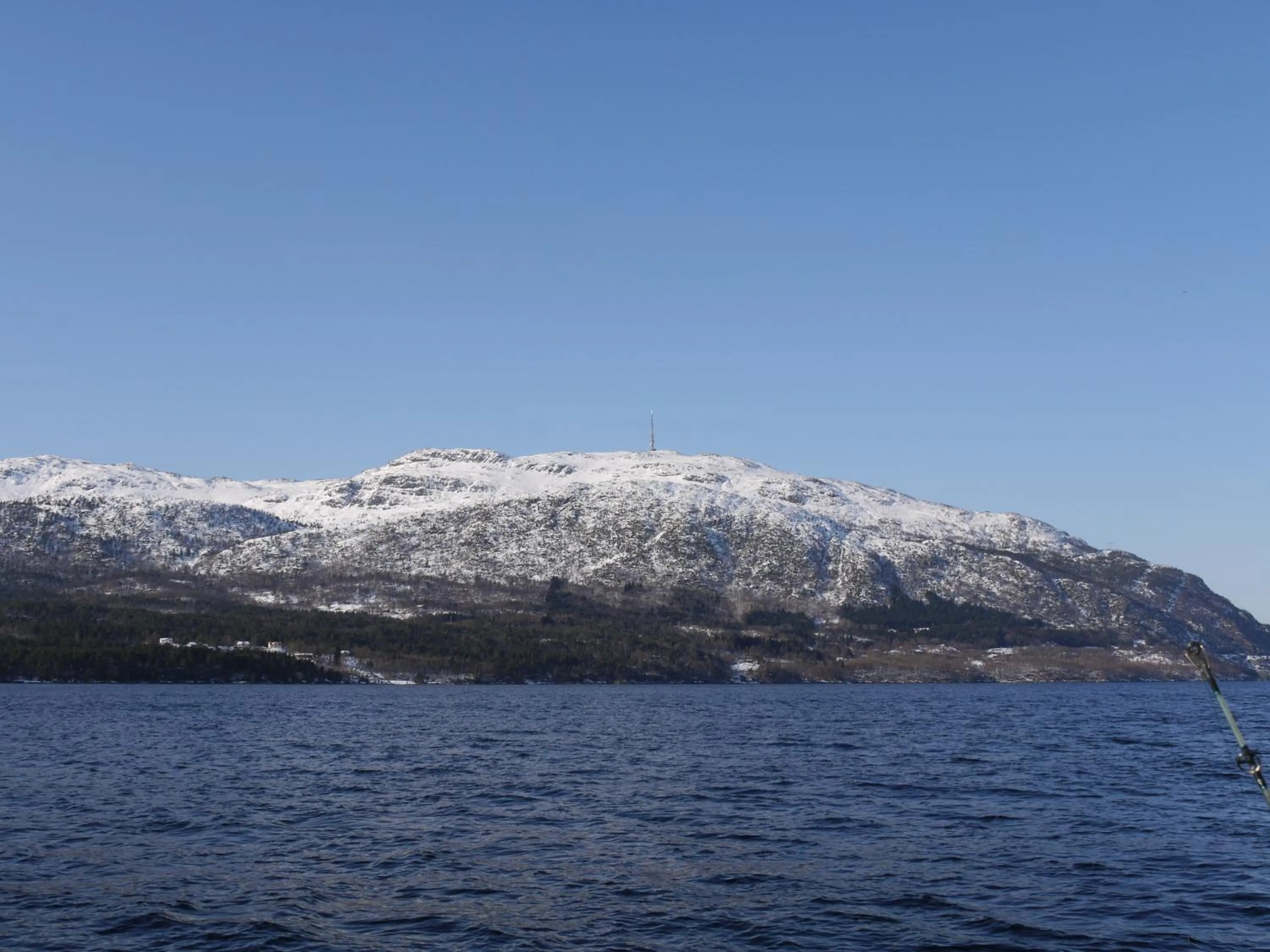 Lake view in Langenuen Motel & Camping