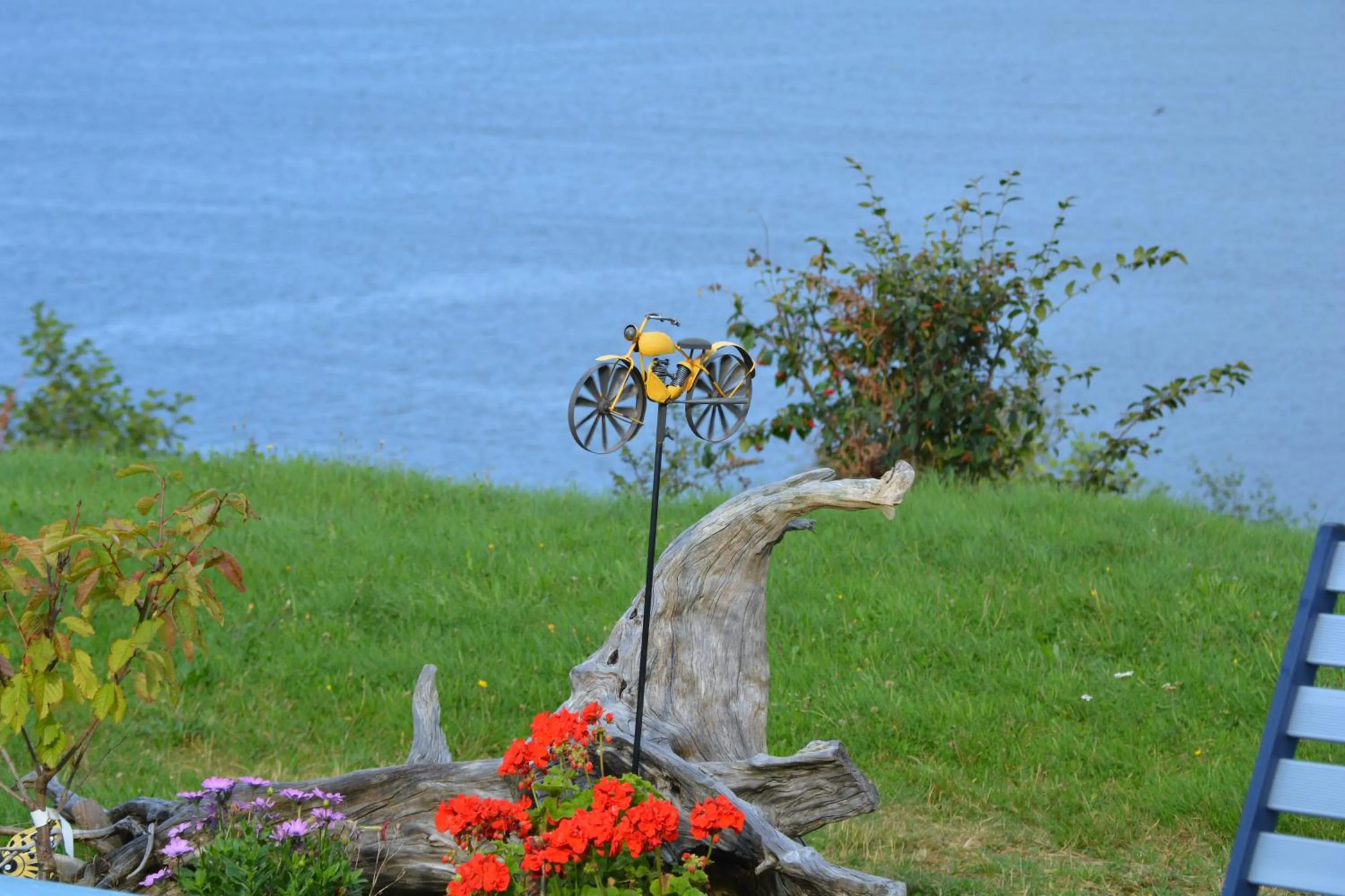 Garden in Langenuen Motel & Camping