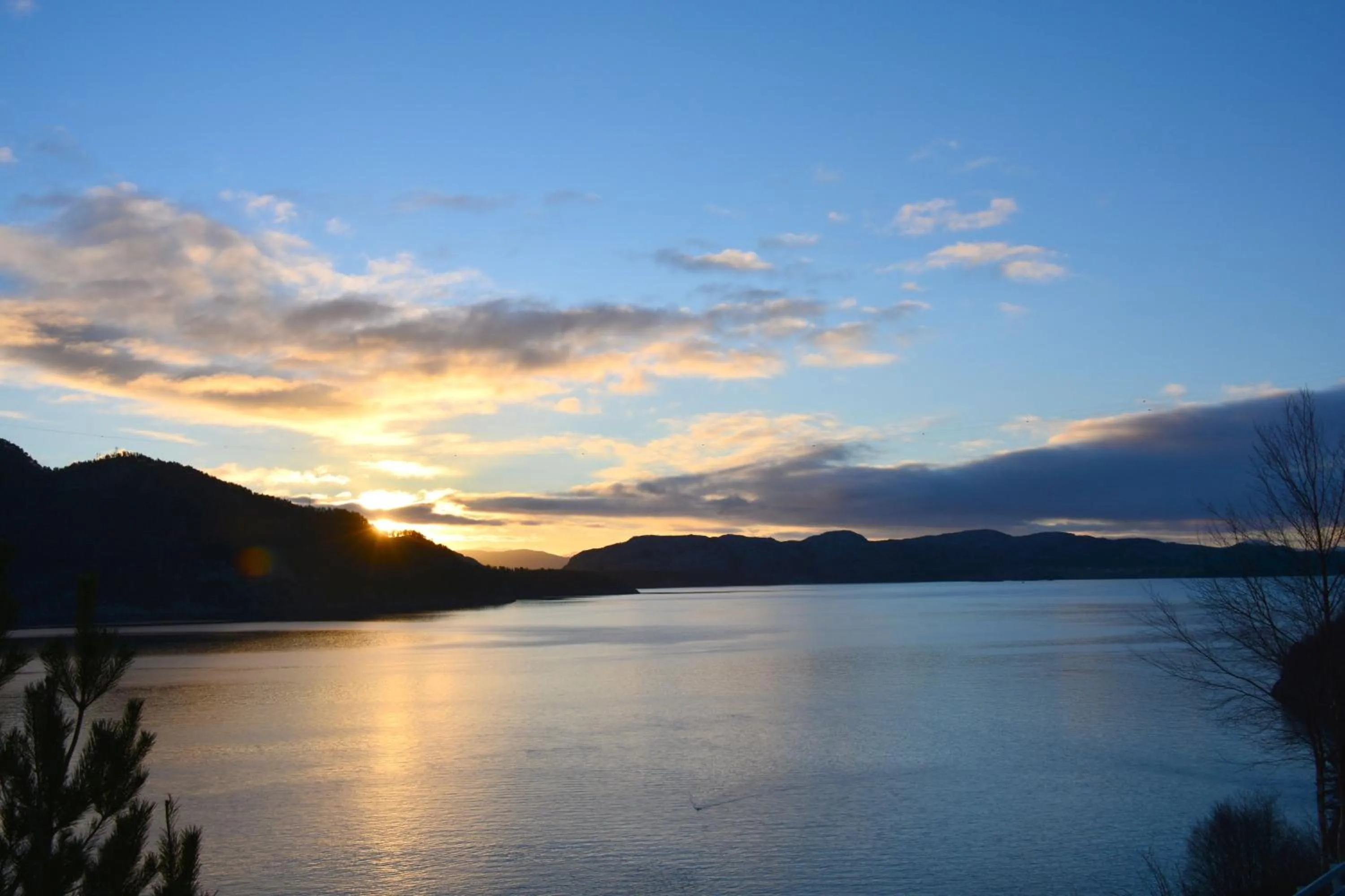Sea view in Langenuen Motel & Camping
