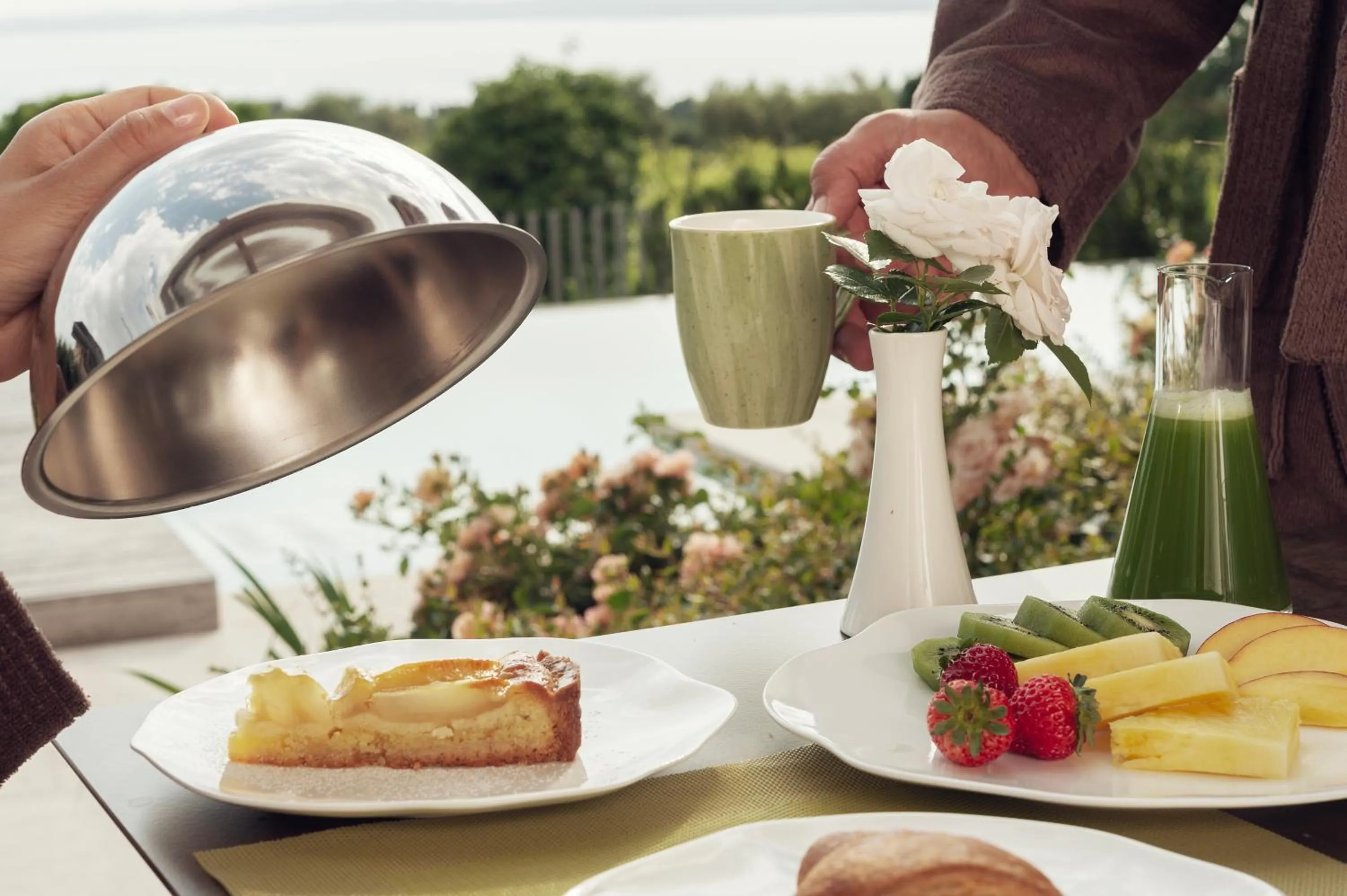 Lake view in San Colombano Suites