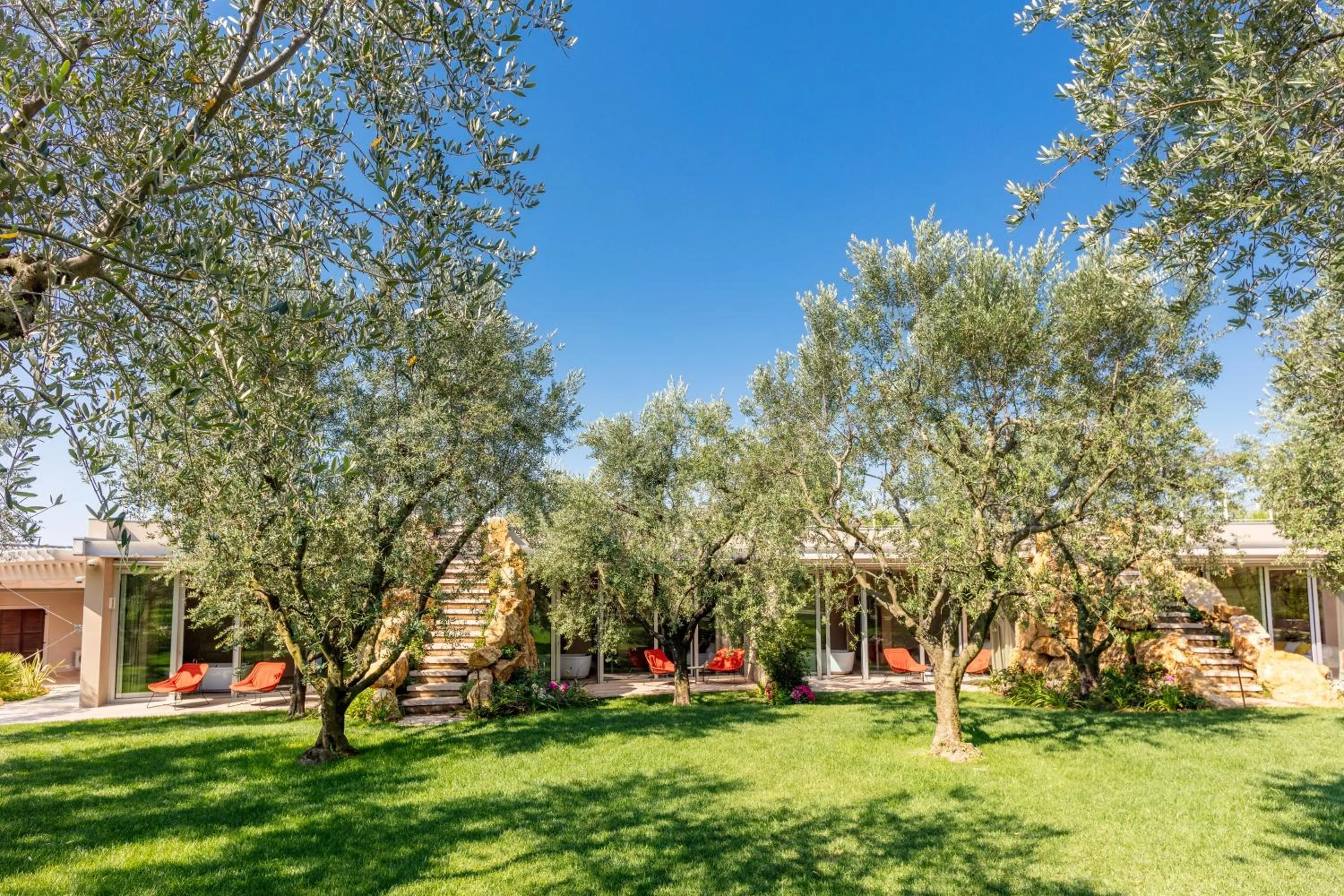 Property building in San Colombano Suites