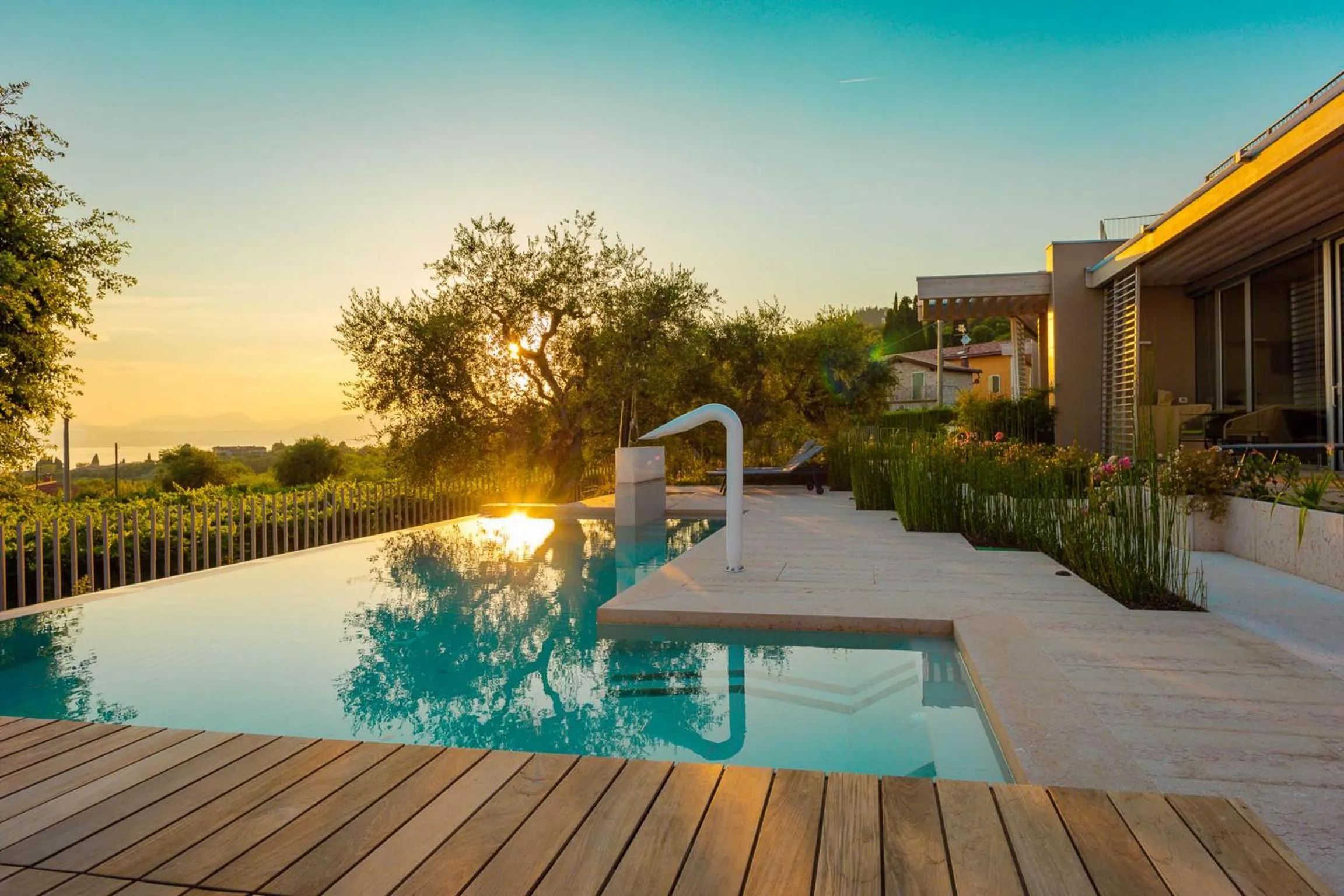 Natural landscape in San Colombano Suites