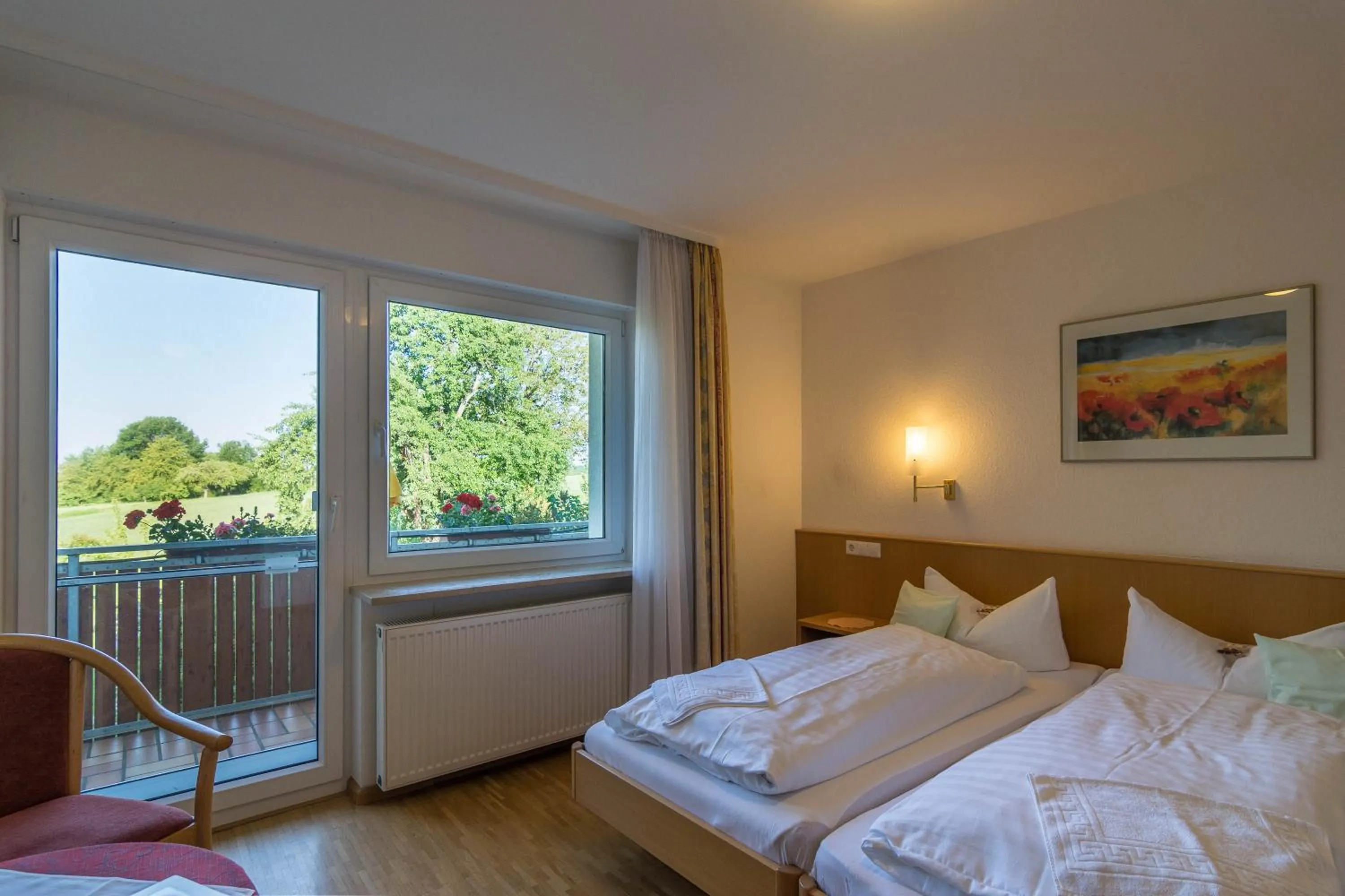 Photo of the whole room, Bed in Haus am Blauenbach