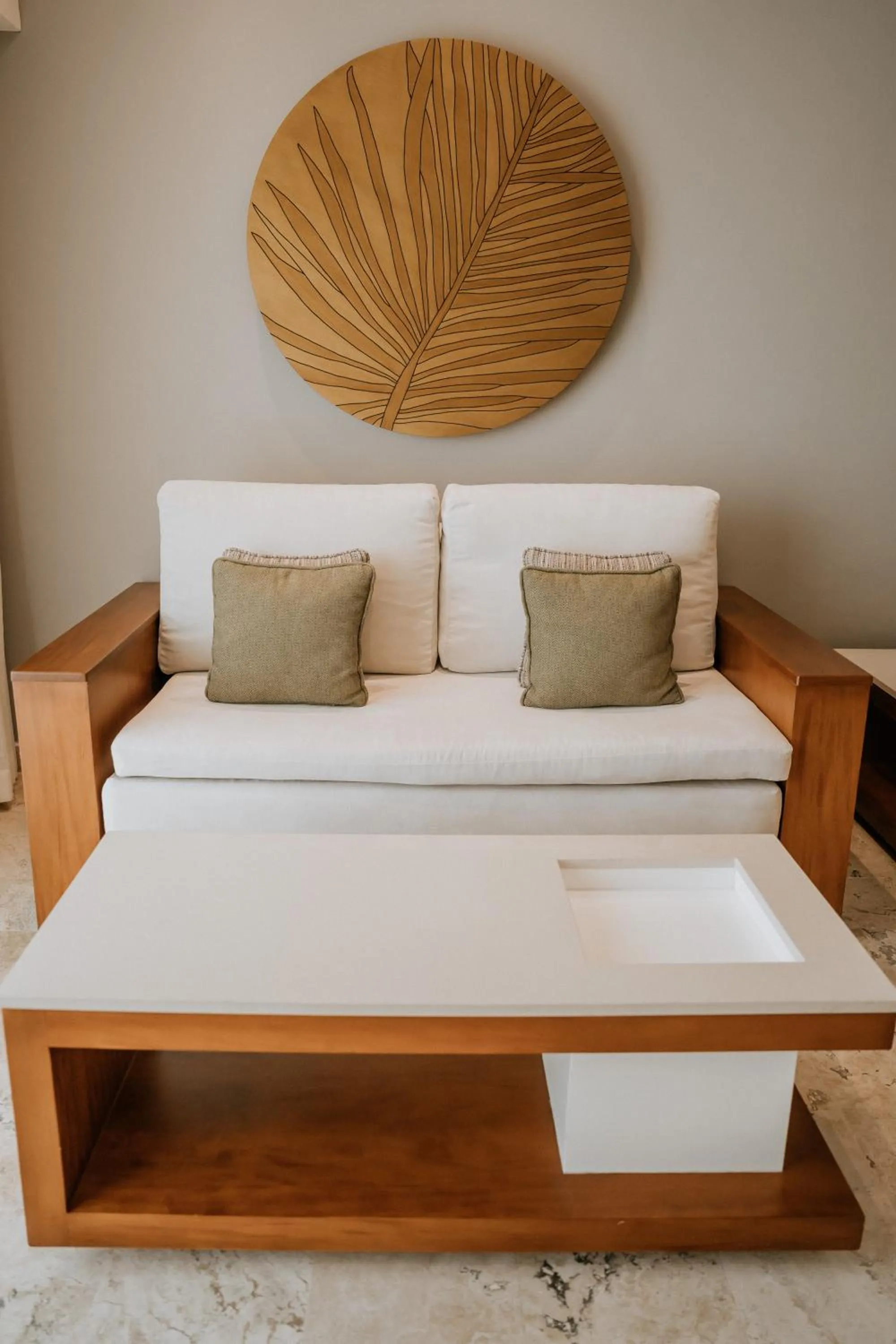 Living room, Bed in The Reef 28 Hotel & Spa - Luxury Adults Only - All Suites - With Optional All Inclusive