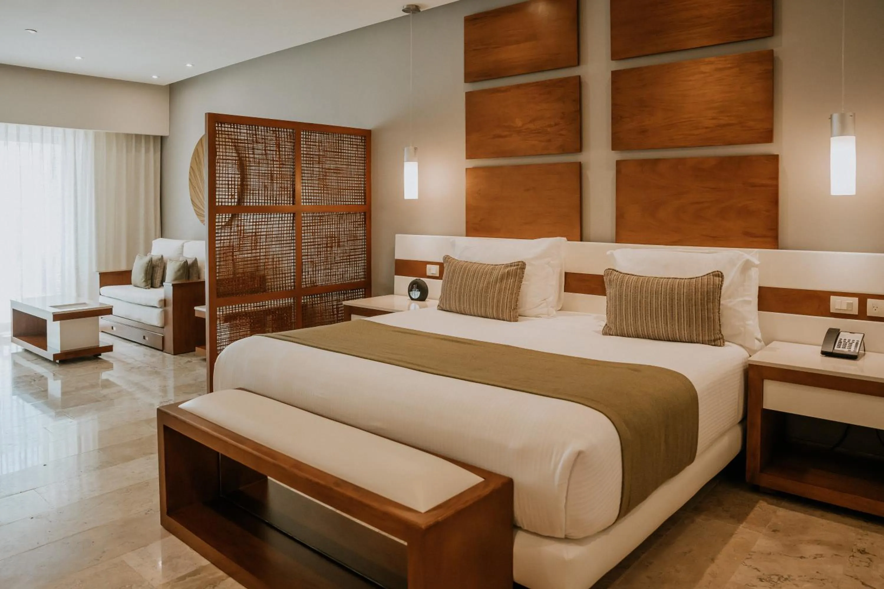Bed in The Reef 28 Hotel & Spa - Luxury Adults Only - All Suites - With Optional All Inclusive