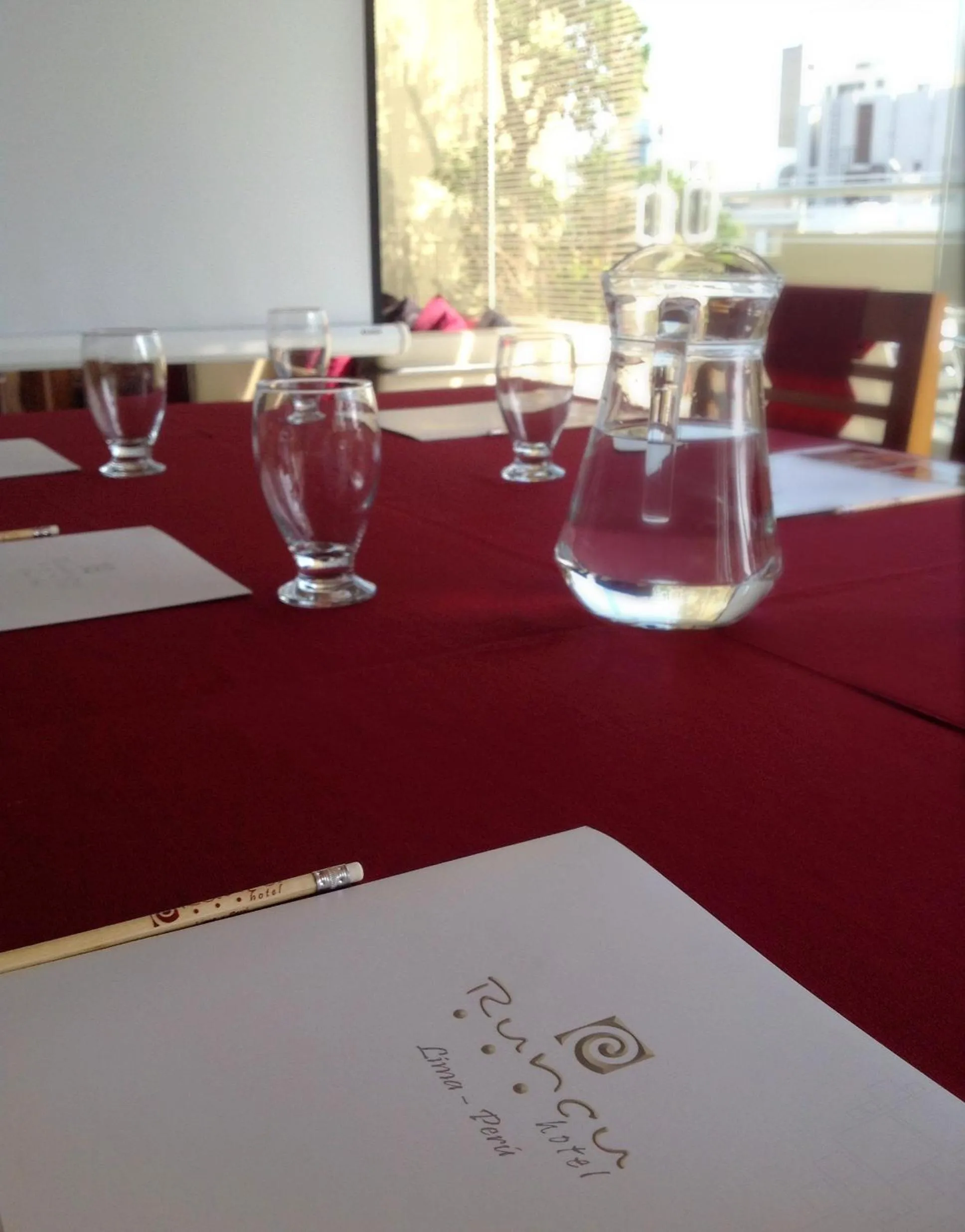 Meeting/conference room in Hotel Boutique Runcu Miraflores