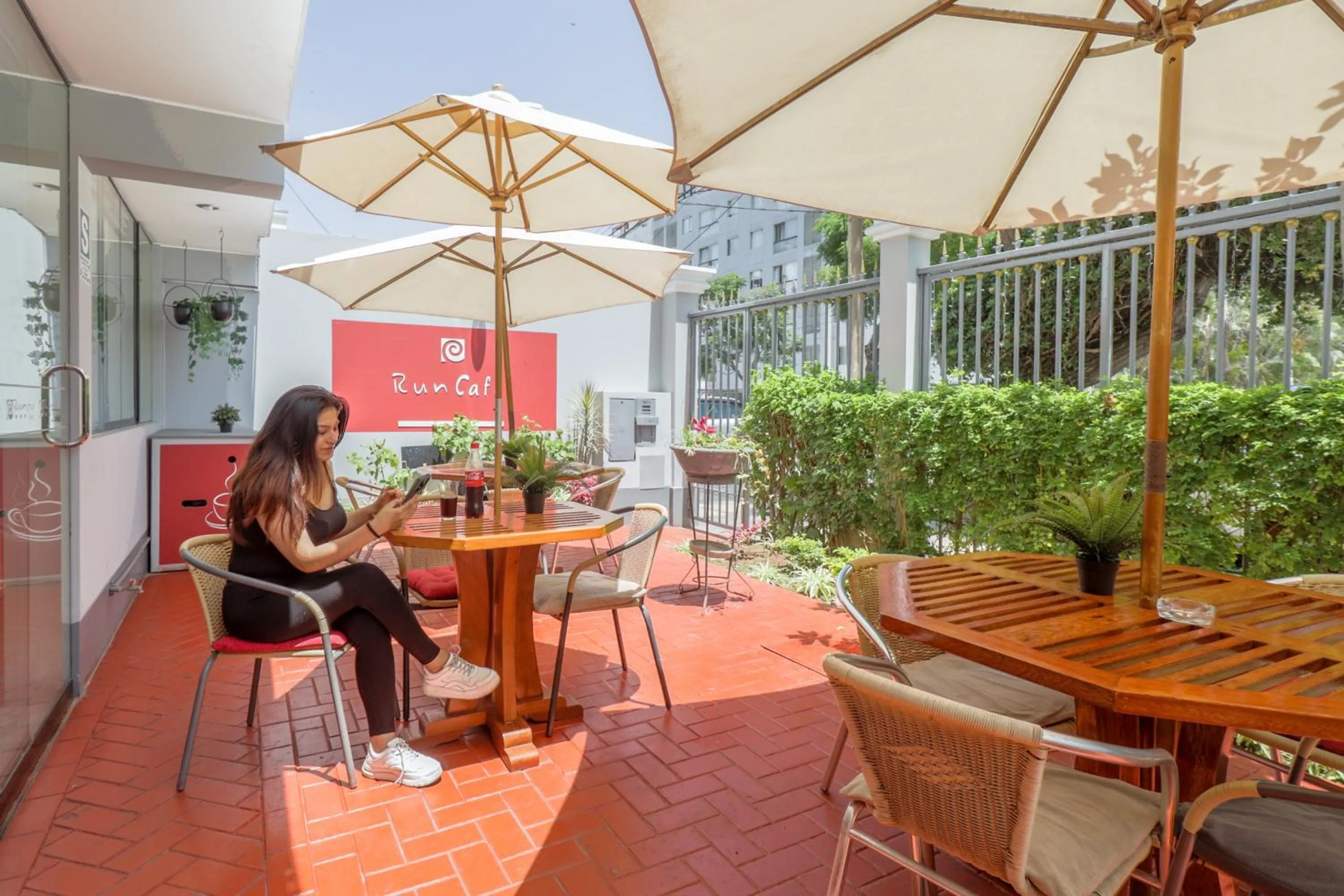 Patio in Hotel Boutique Runcu Miraflores