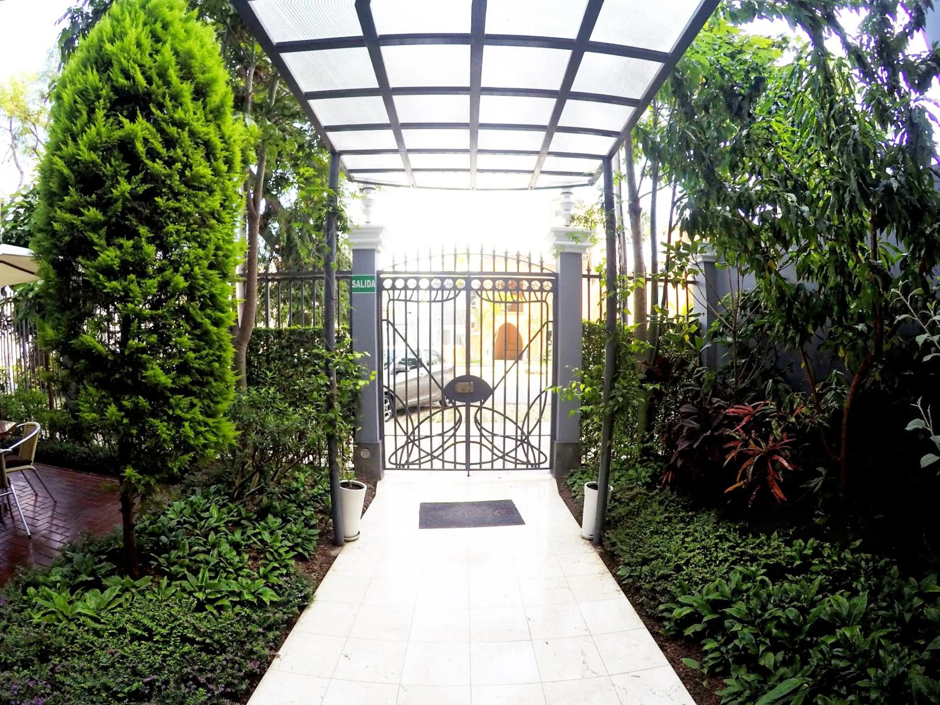 Garden in Hotel Boutique Runcu Miraflores