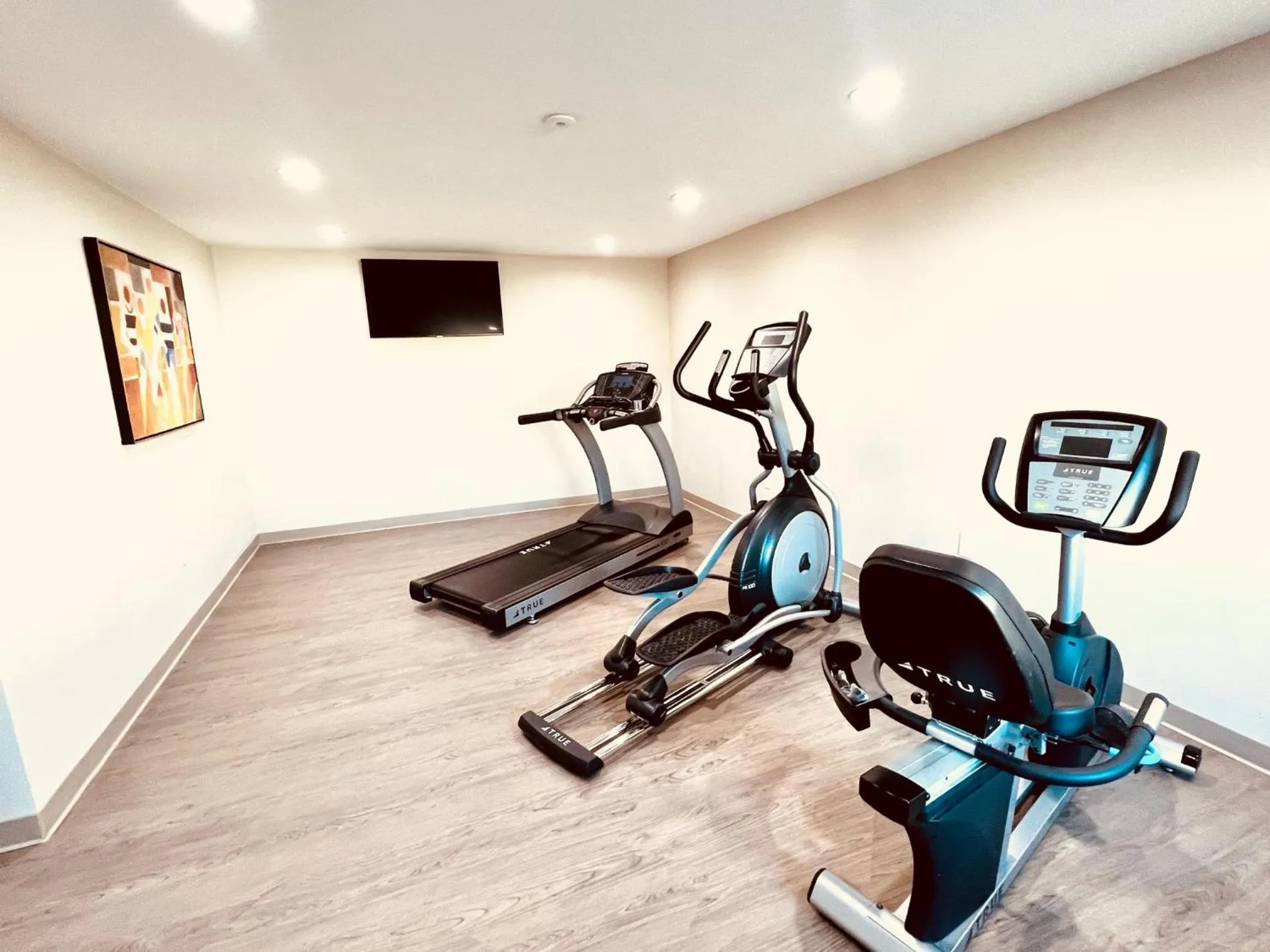 TV and multimedia in Ramada by Wyndham Modesto Yosemite Area