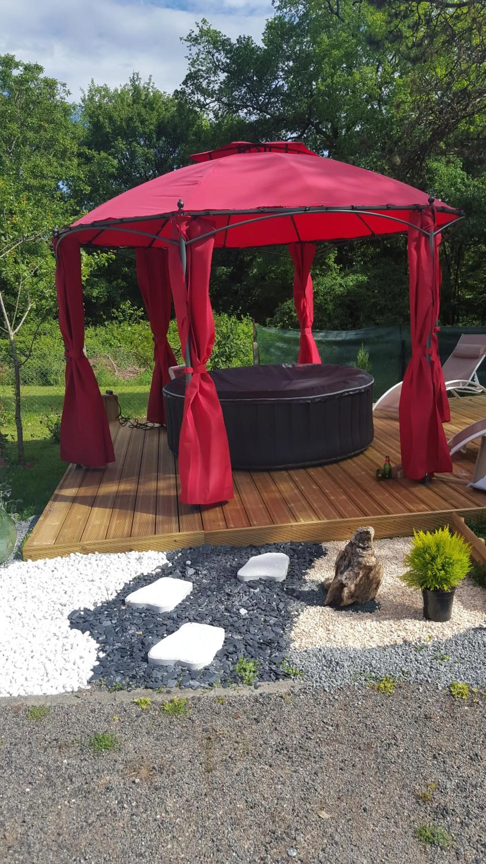 Garden in Clos des Morillons