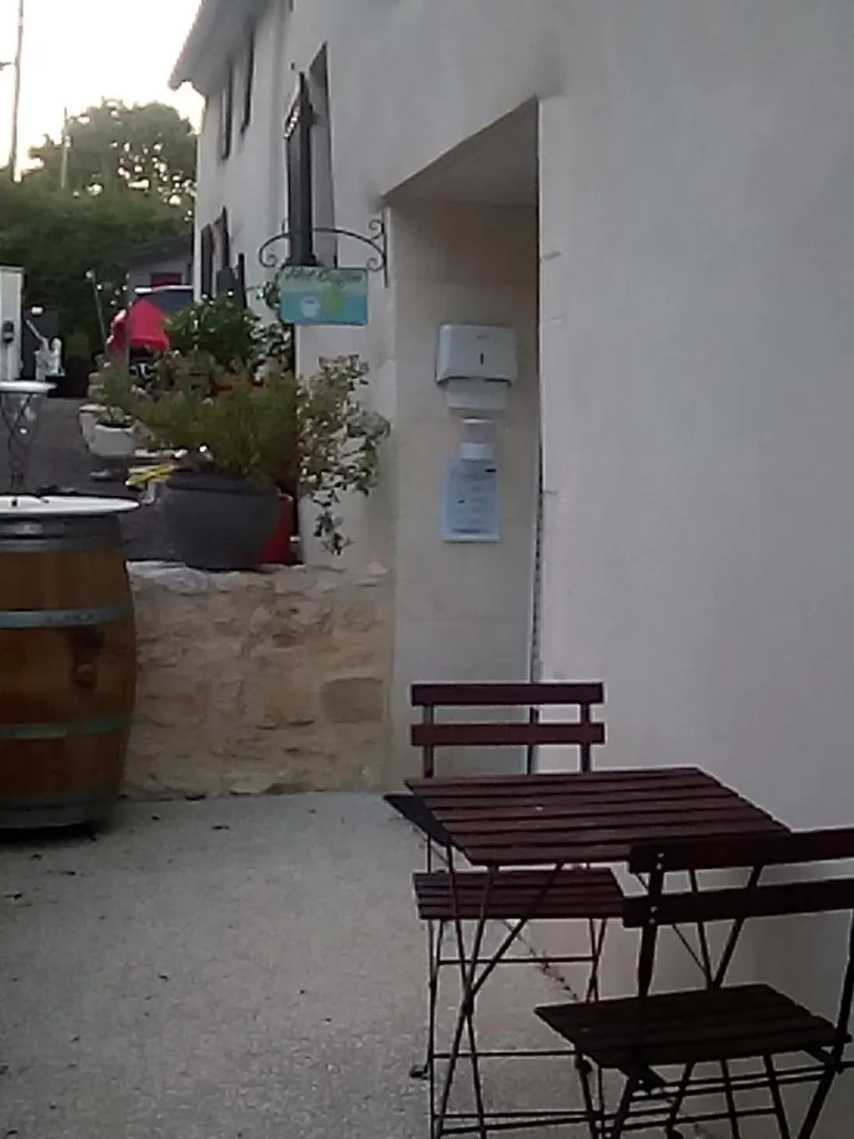 Patio in Clos des Morillons