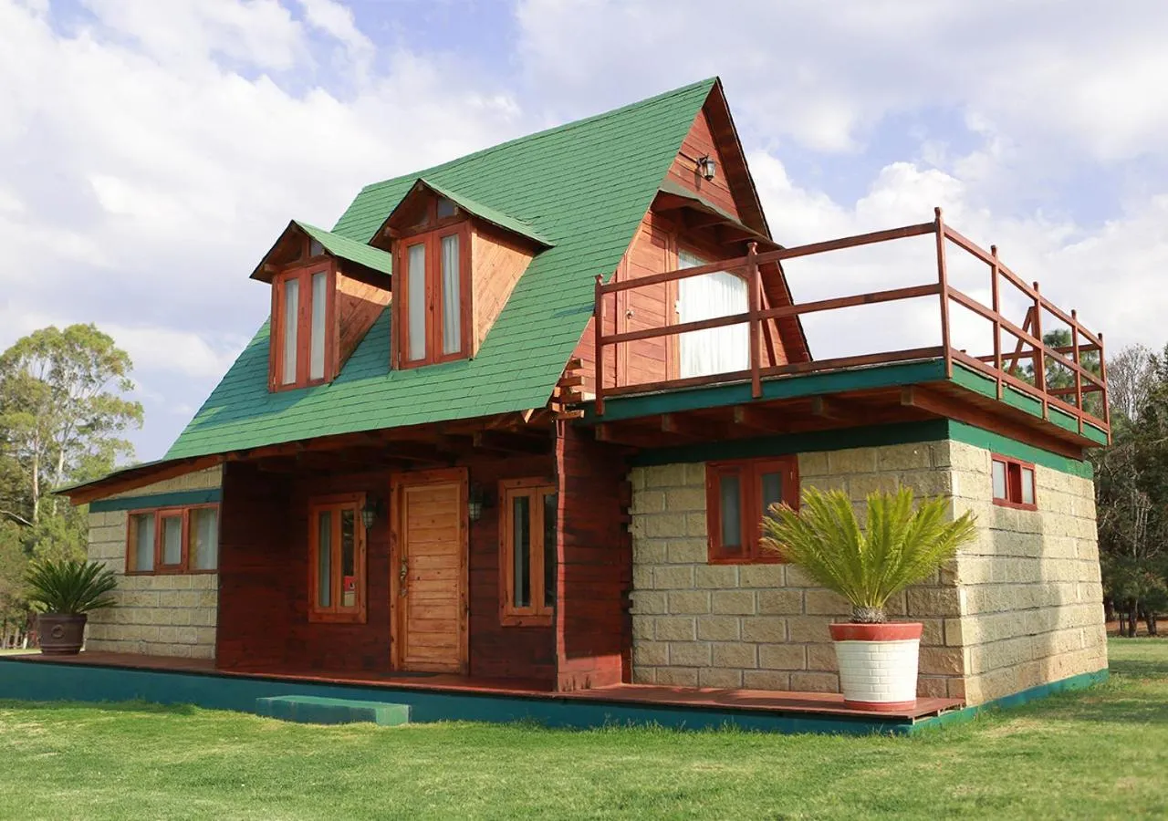 Property building in Hotel & Glamping Huasca Sierra Verde