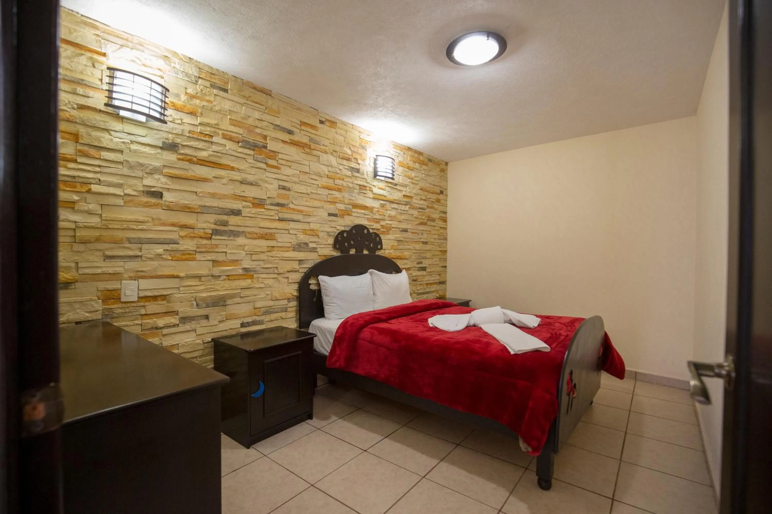 Bedroom in Hotel & Glamping Huasca Sierra Verde