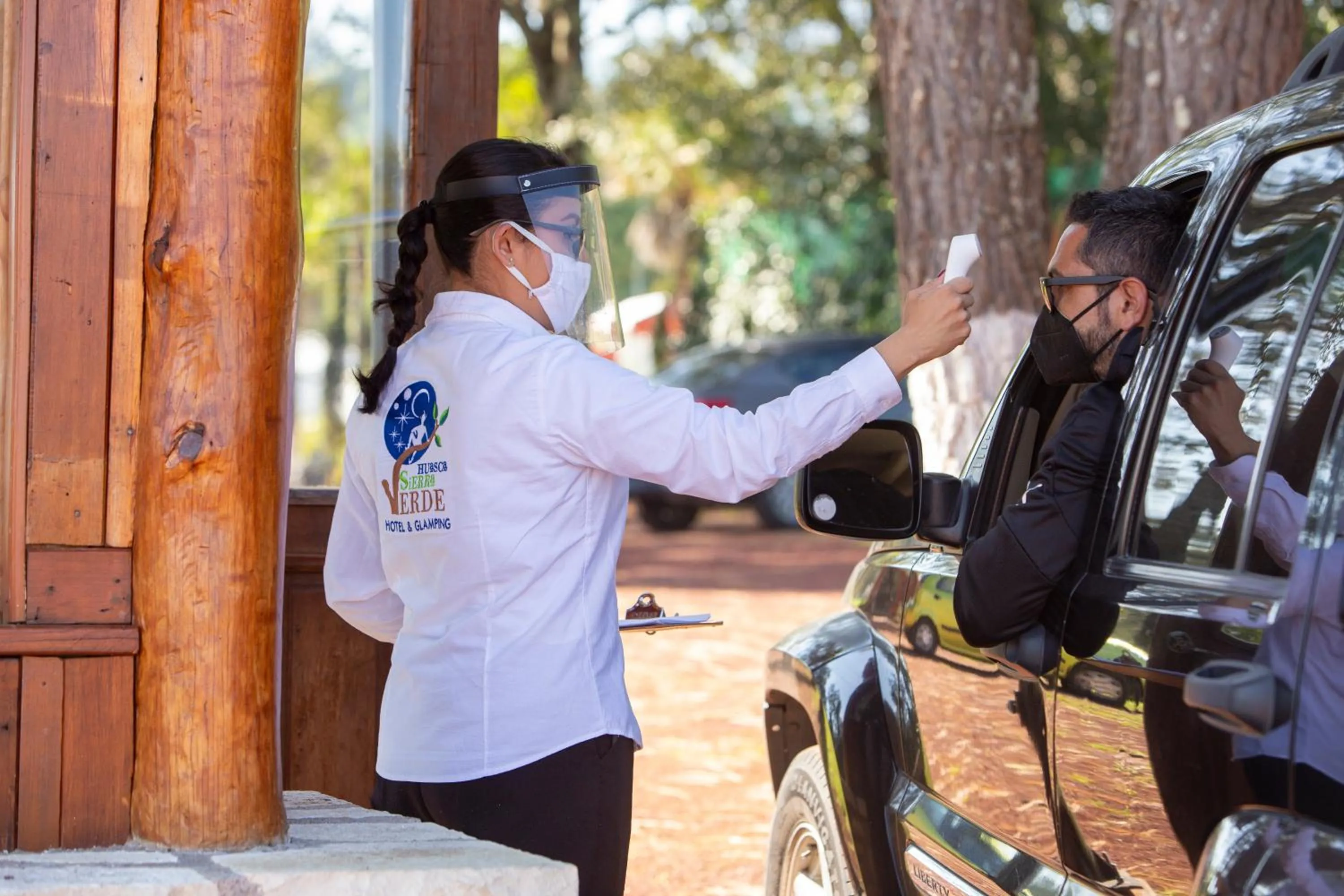 Lobby or reception in Hotel & Glamping Huasca Sierra Verde