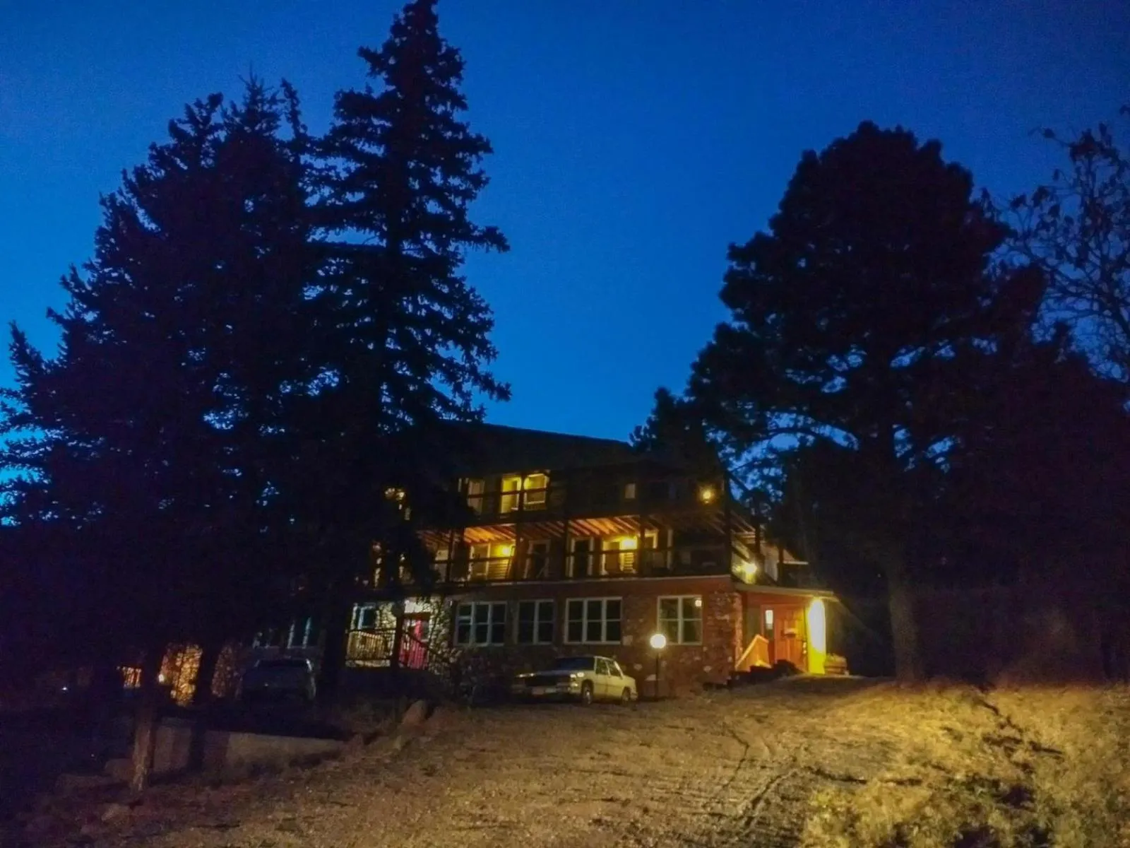 Property building in Green Mountain Falls Lodge