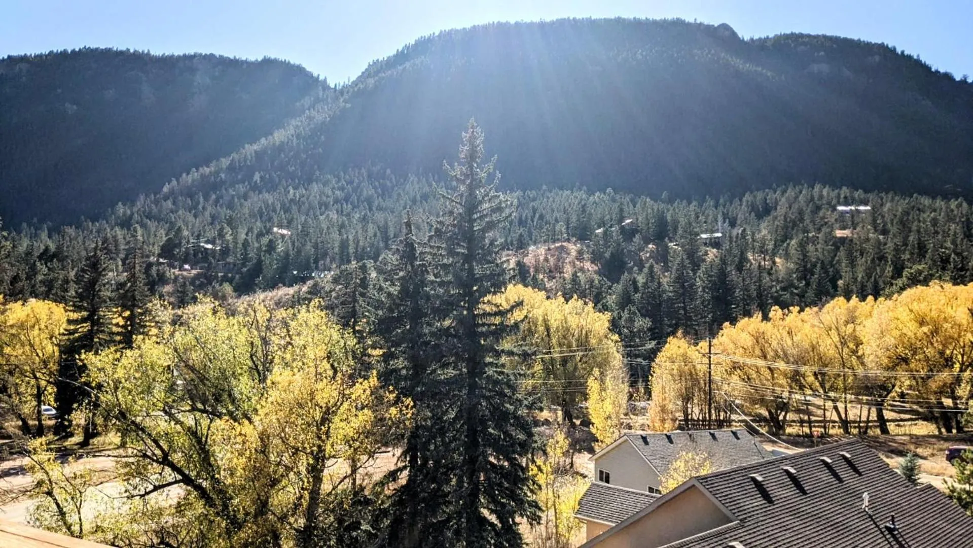 View (from property/room) in Green Mountain Falls Lodge