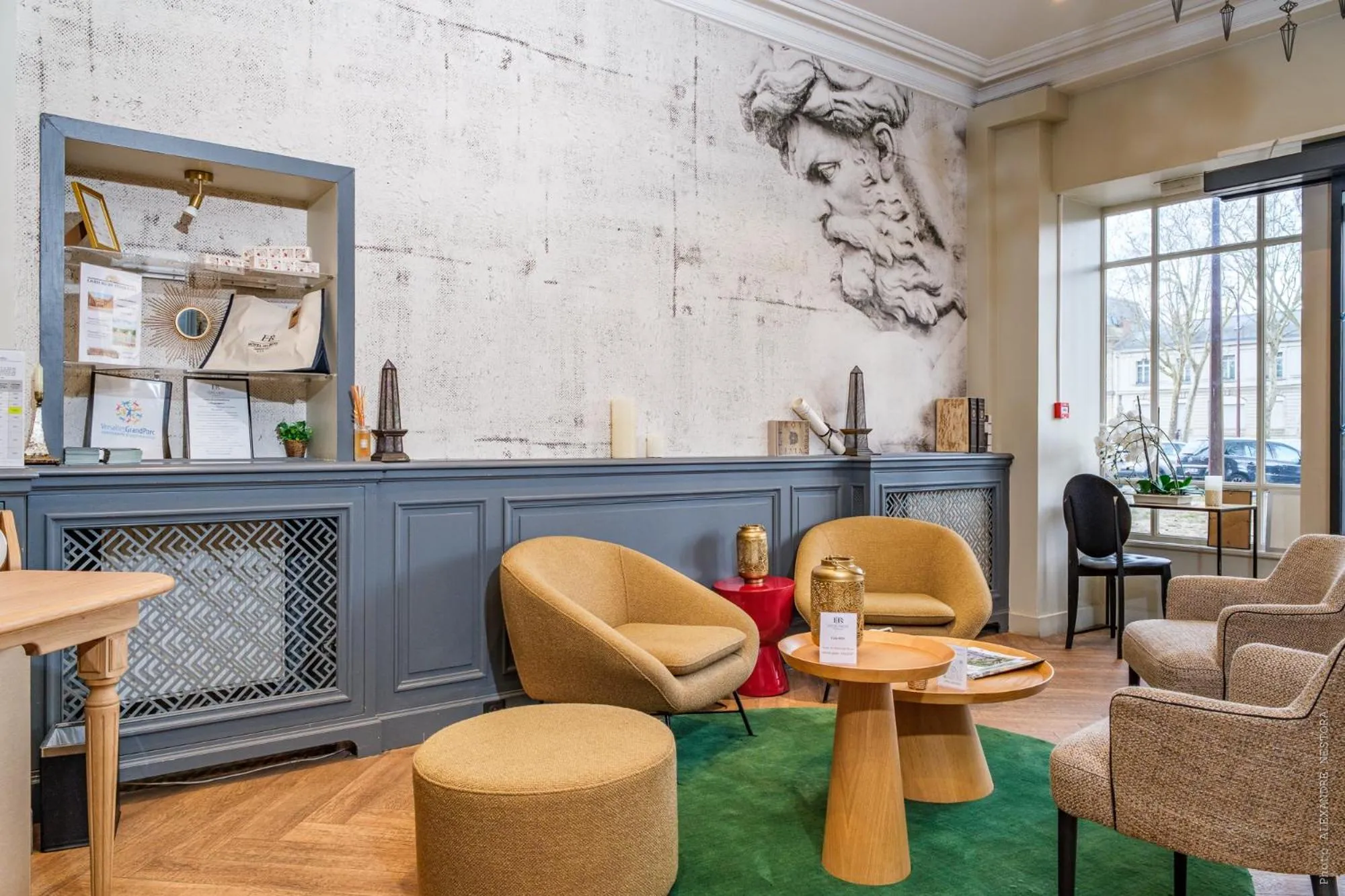 Lobby or reception in A l'Hôtel Des Roys