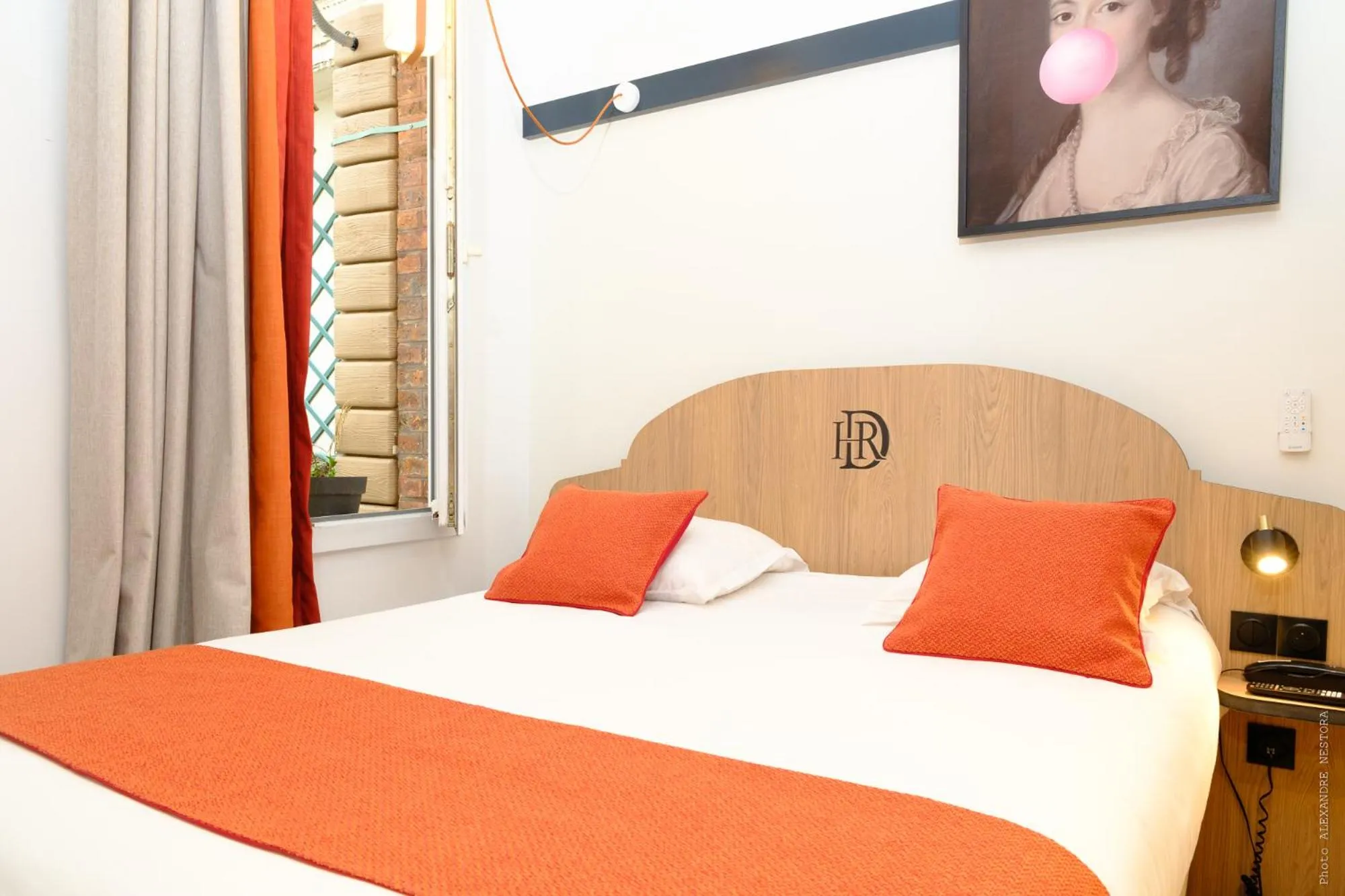 Bed in A l'Hôtel Des Roys