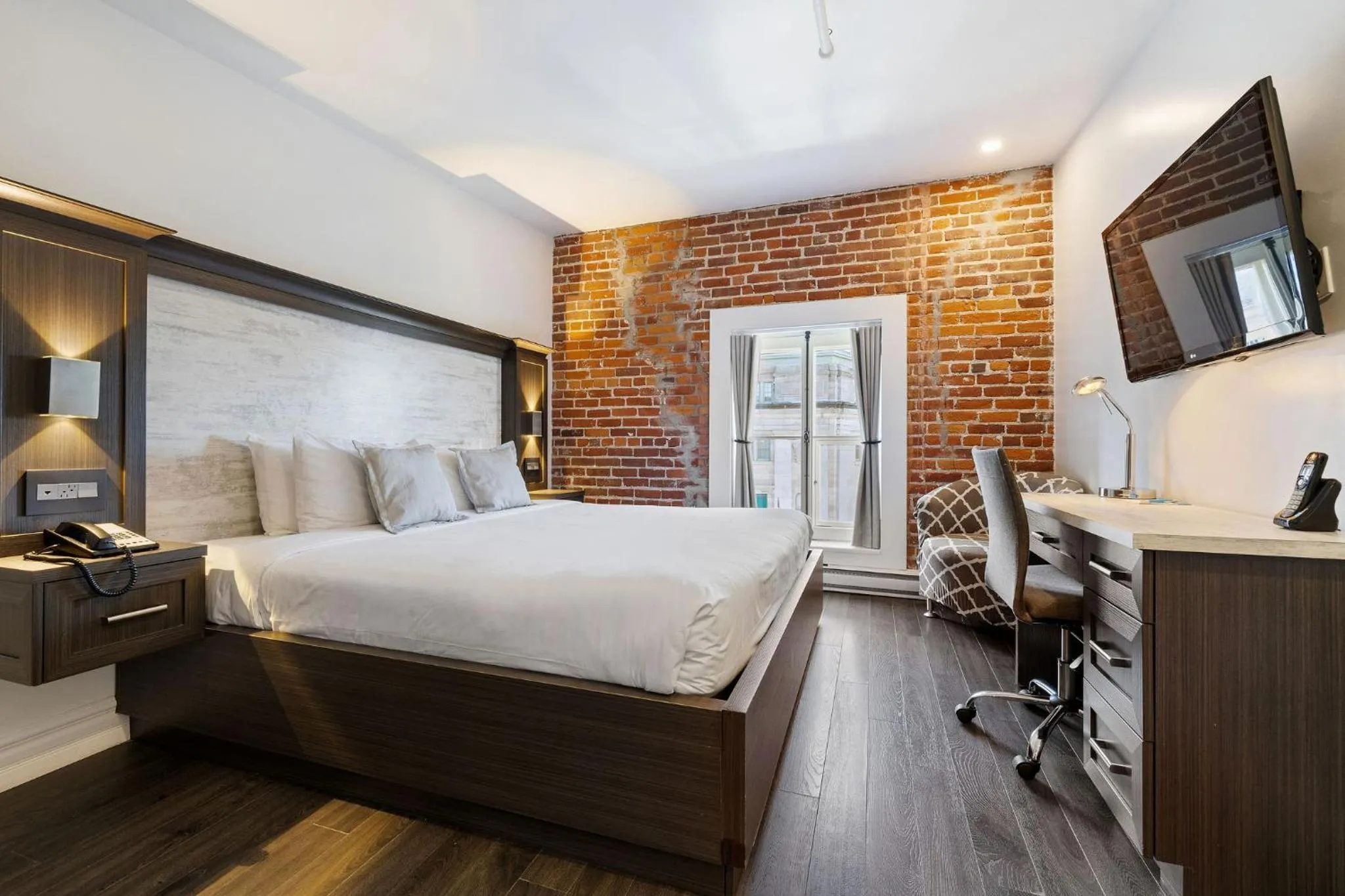 Bed in Hotel Port-Royal