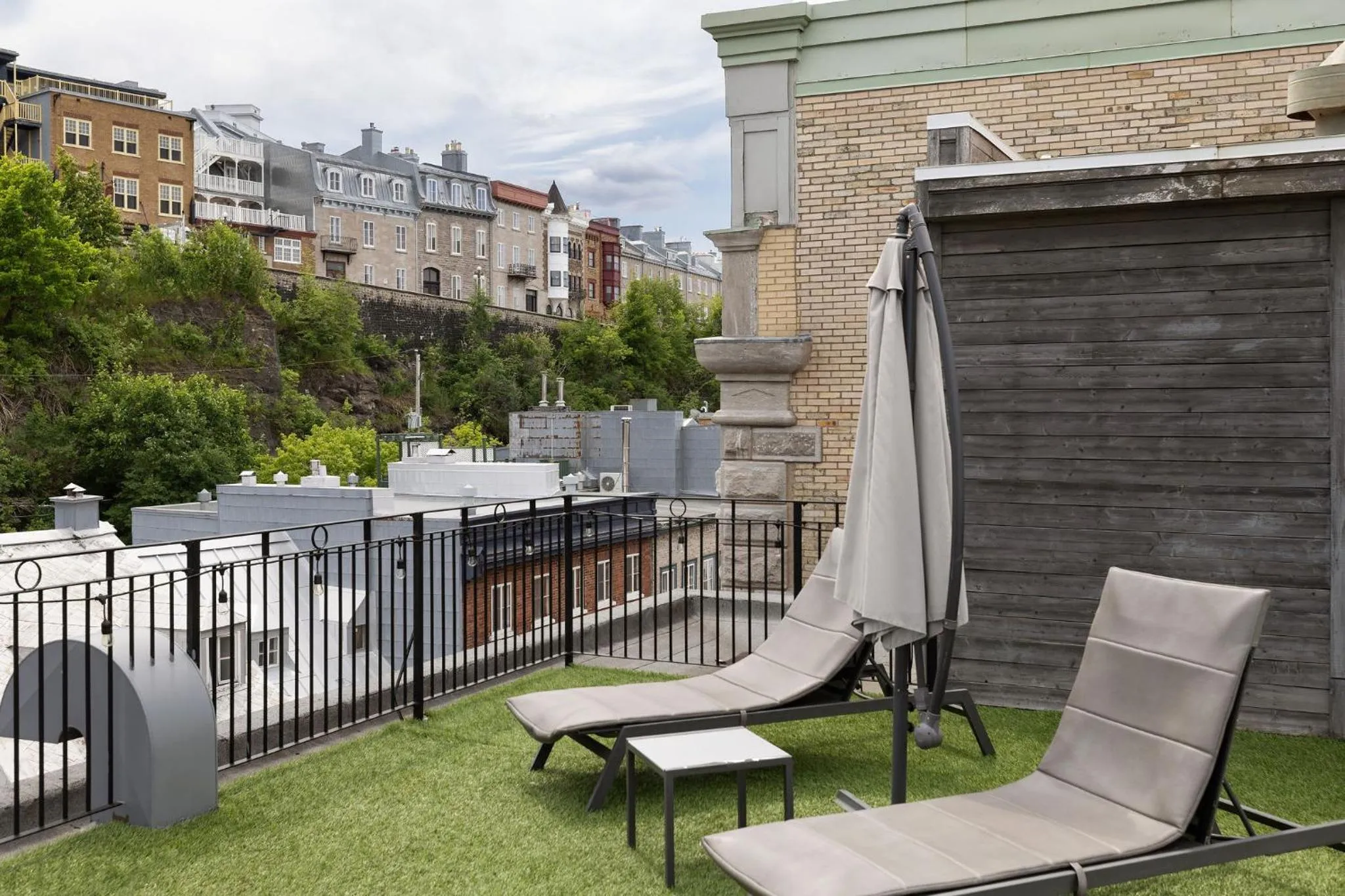 Patio in Hotel Port-Royal